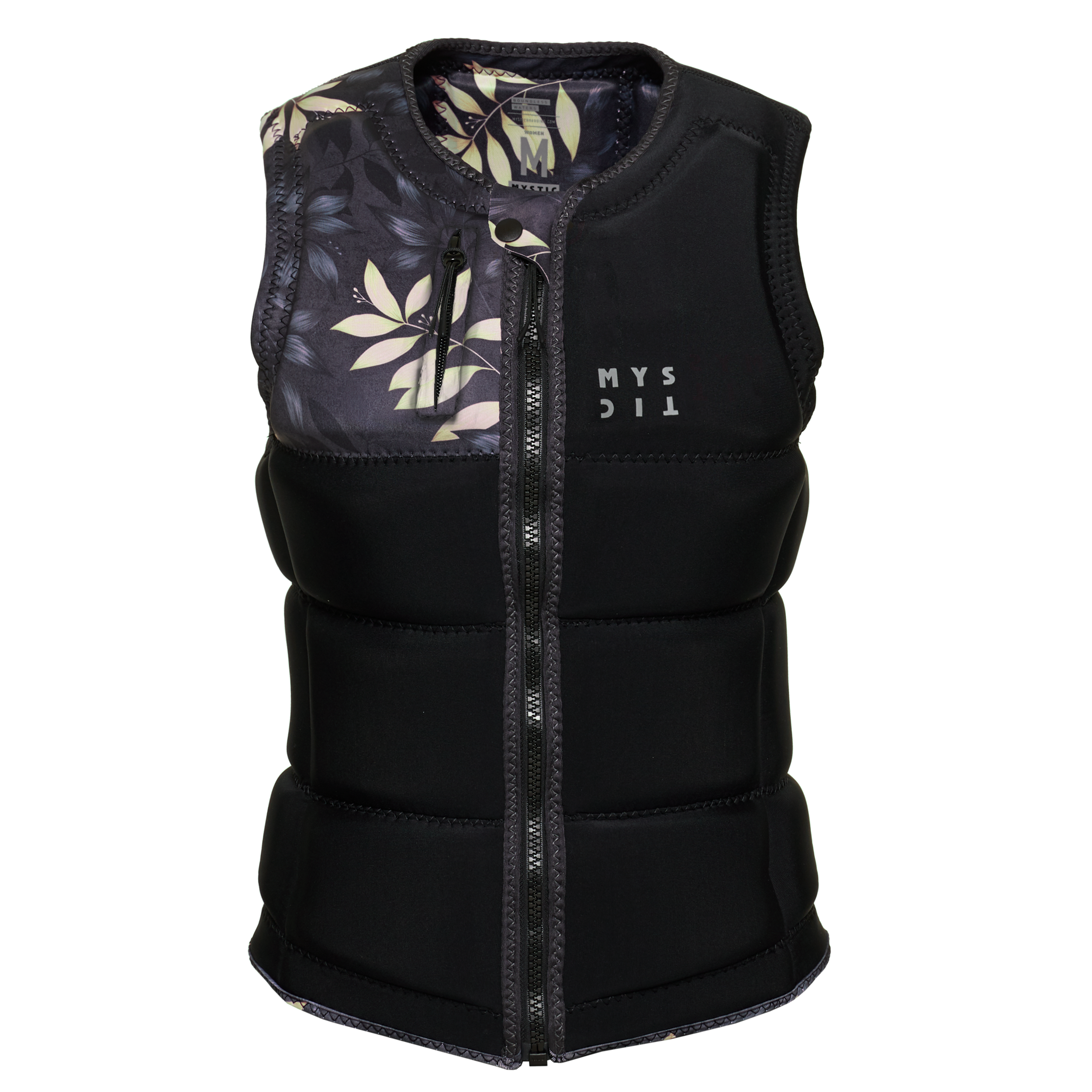 Mystic - Dazzled Impact Vest Fzip Wake Women - Black