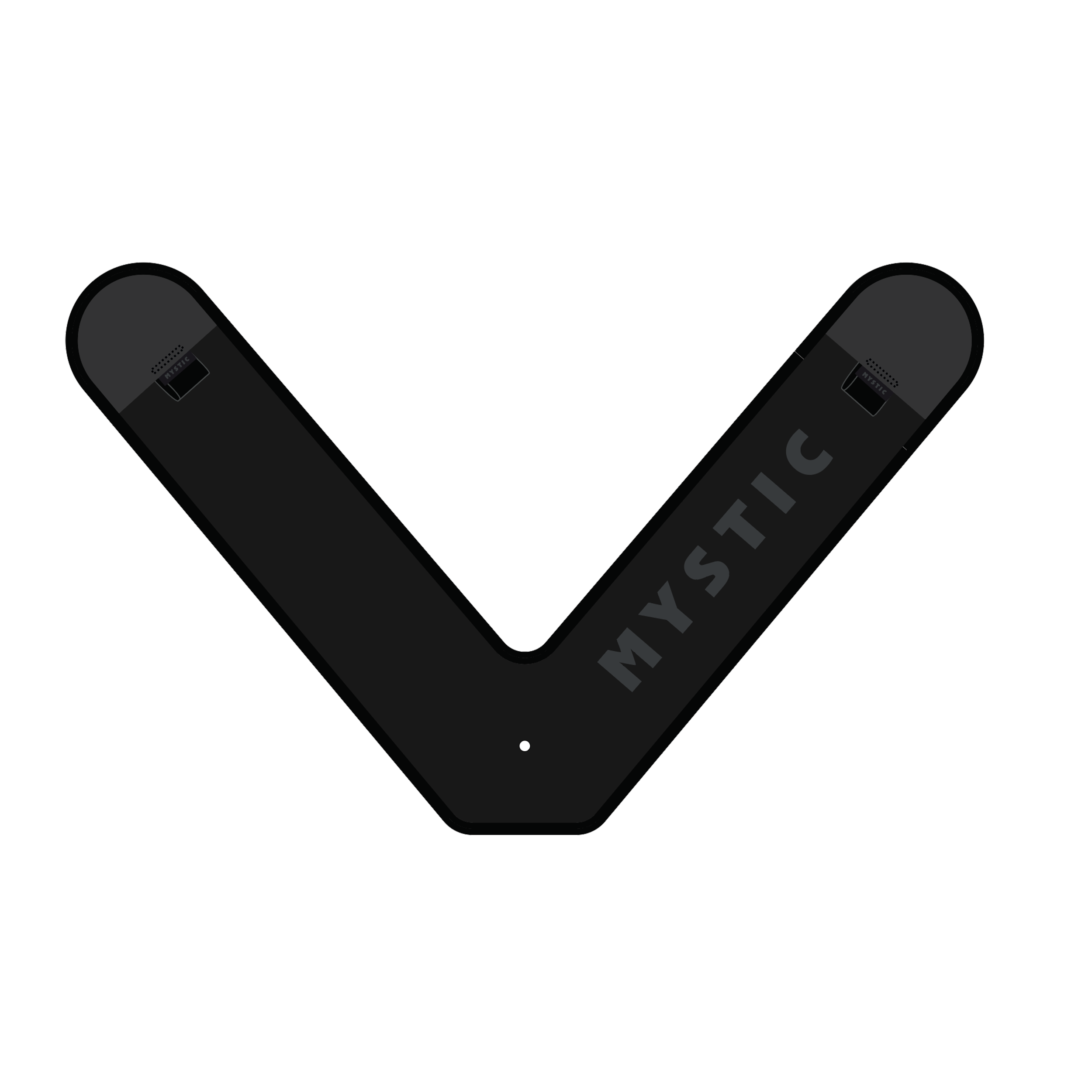 Mystic - Foilboard V-Shape Footstrap - Black
