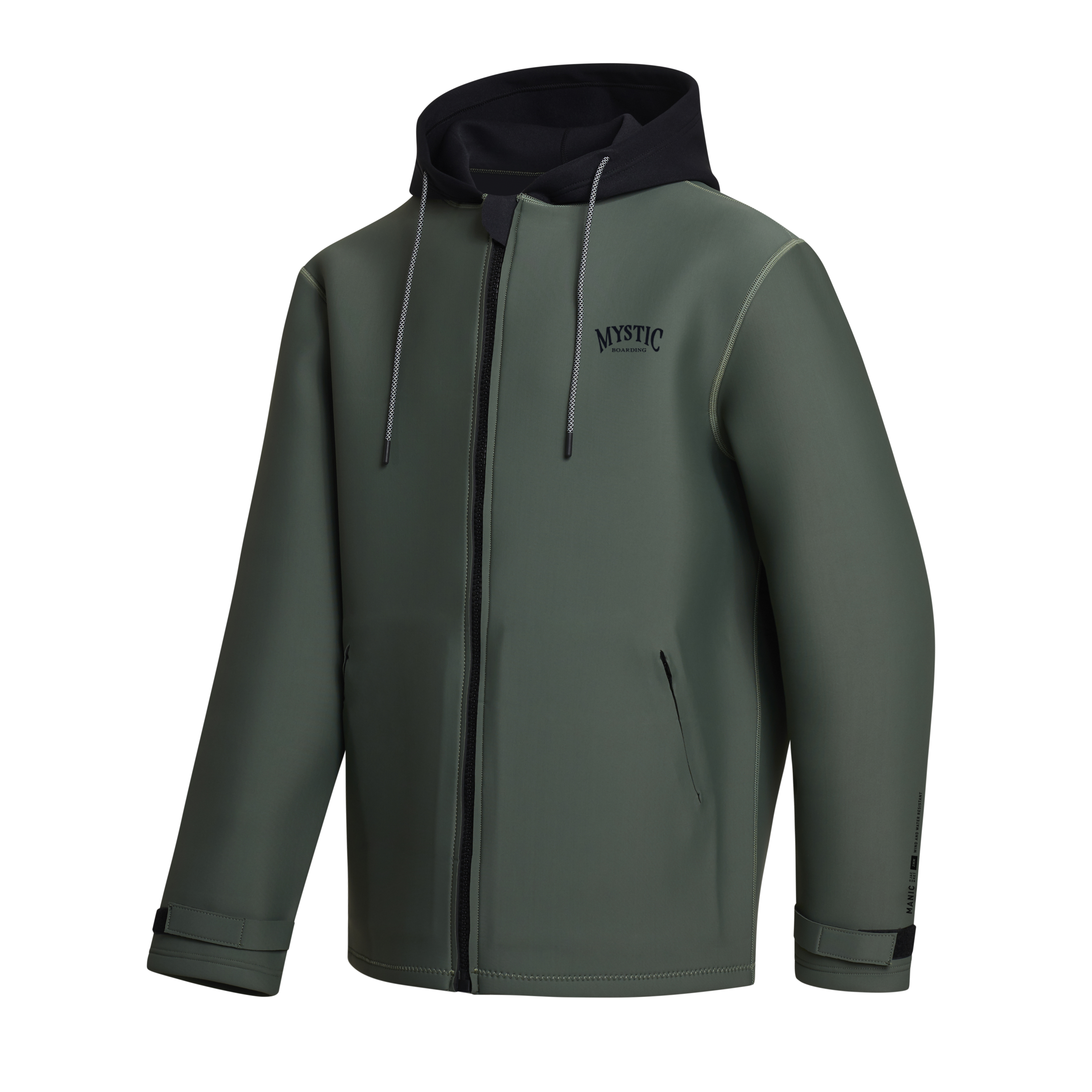 Mystic - Manic Neoprene Jacket 2mm - Dark Olive