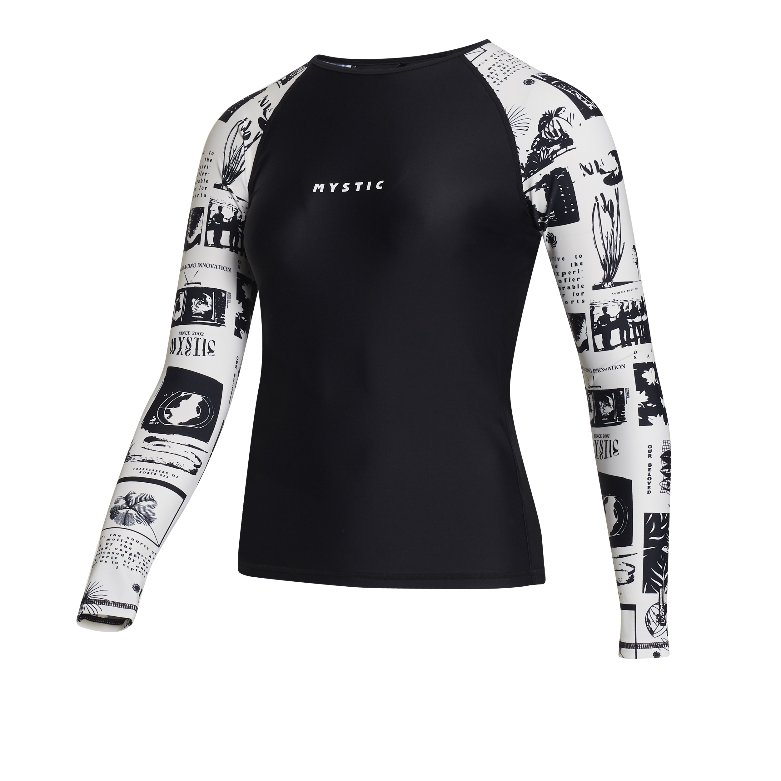 Mystic - Jayde L/S Rashvest - Off White