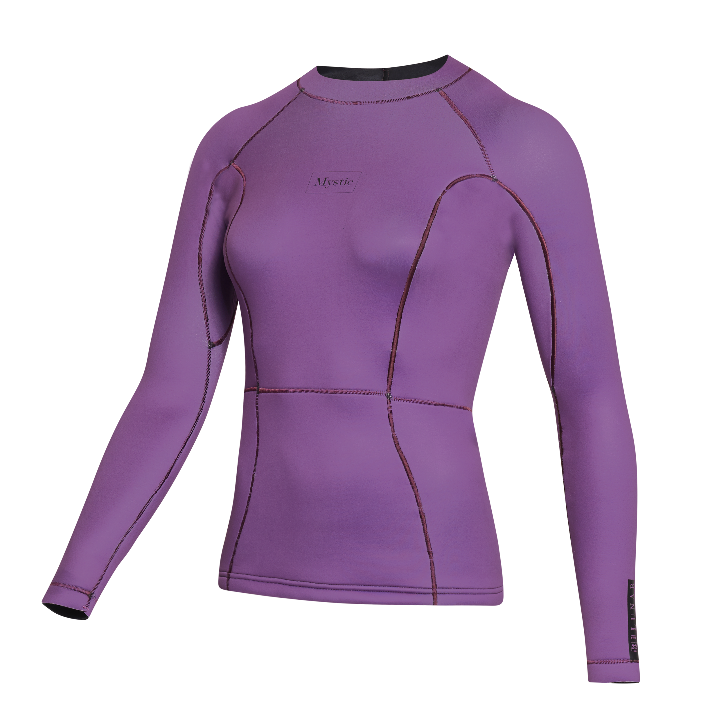 Mystic - Lunar L/S Vest Neoprene 2mm Women - Sunset Purple