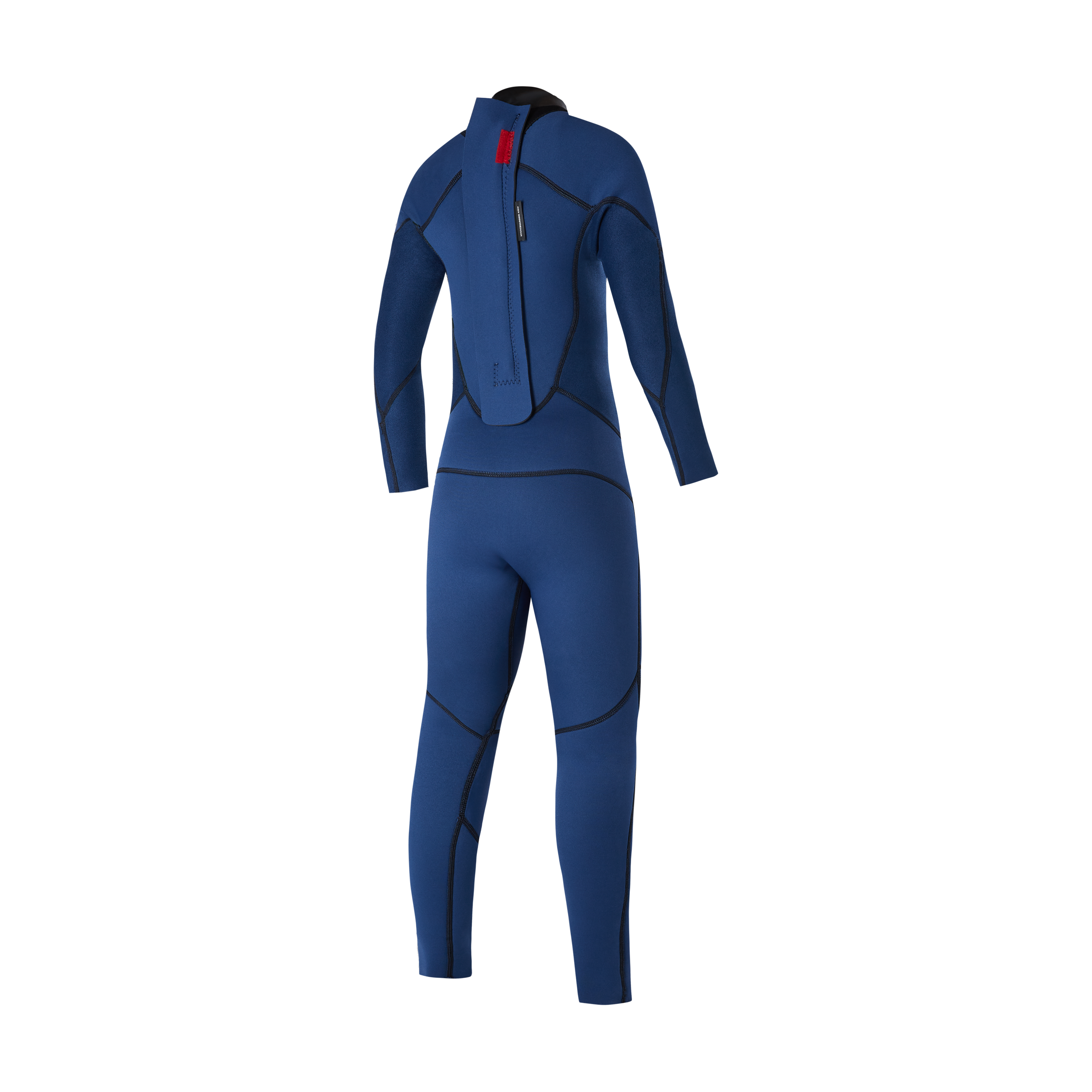 Mystic - Star Fullsuit 3/2mm Bzip Flatlock Junior - Night Blue