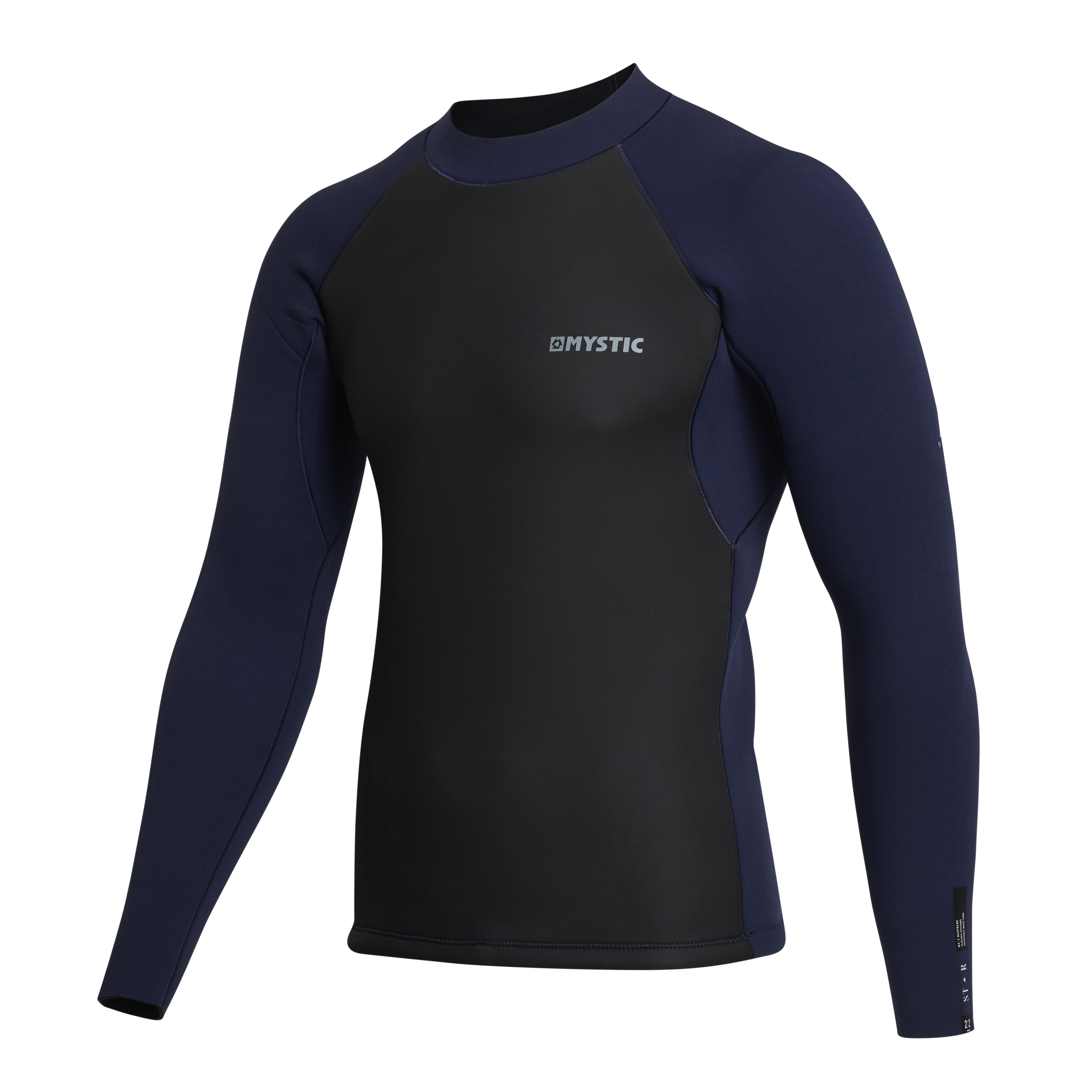 Mystic - Star Surf Top L/S 2mm - Navy