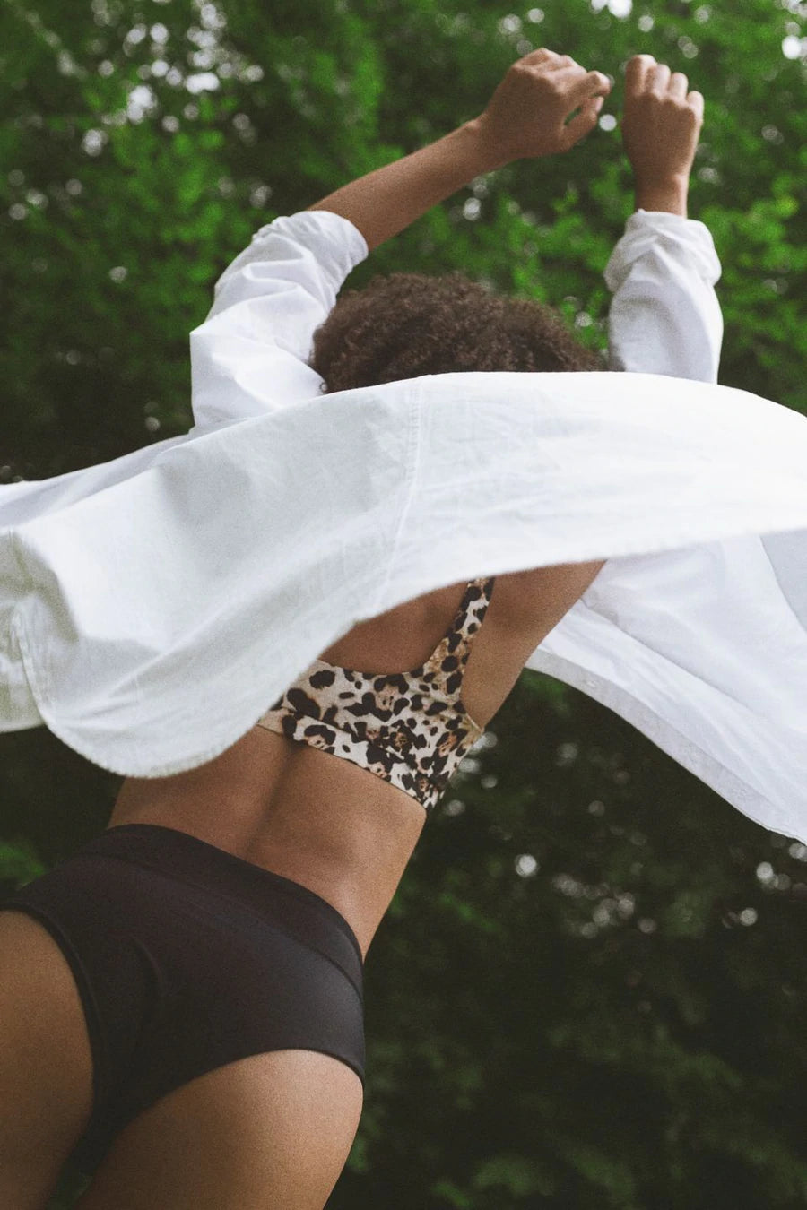 Copenhagen Cartel - Ubud bikini trusse højtaljet - Nero