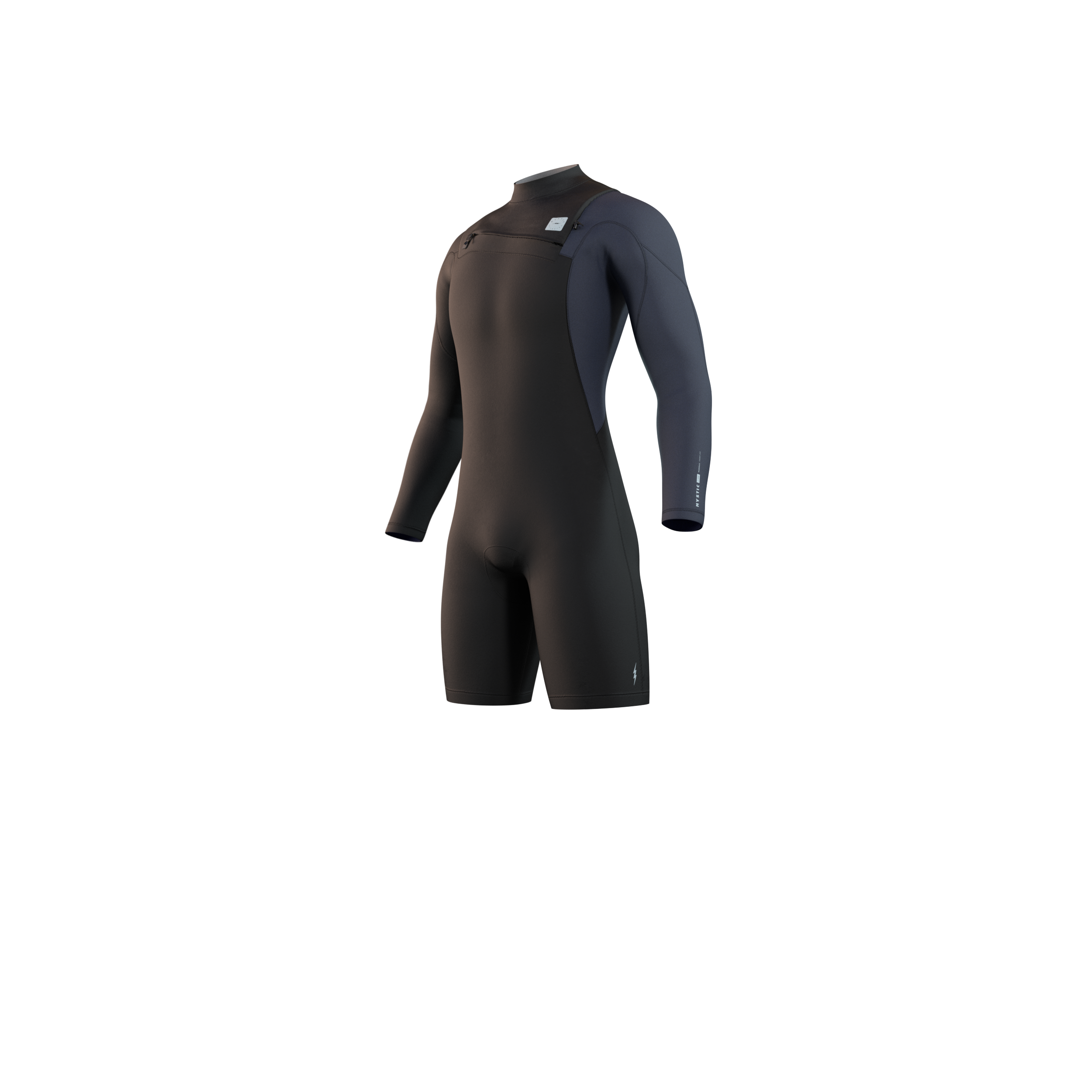 Mystic - Marshall Longarm Shorty 3/2mm Fzip - Black