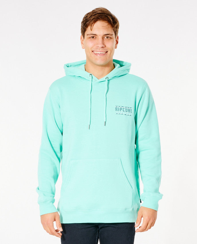 Rip Curl - cut out hood - washed aqua