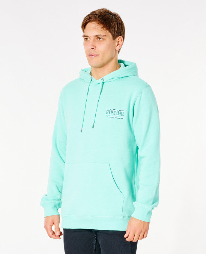 Rip Curl - cut out hood - washed aqua