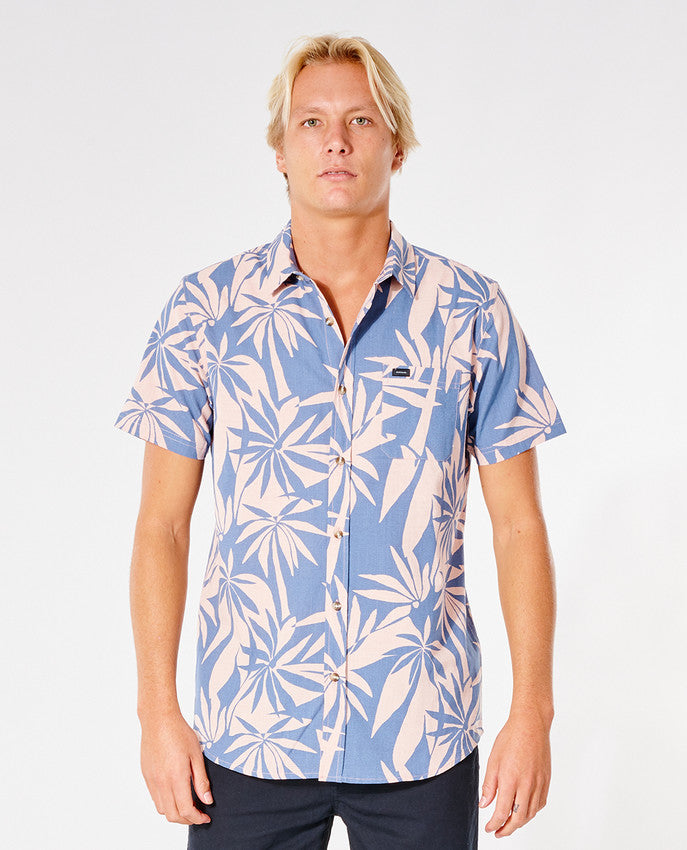 Rip Curl - barrel killa s/s shirt - blue gum