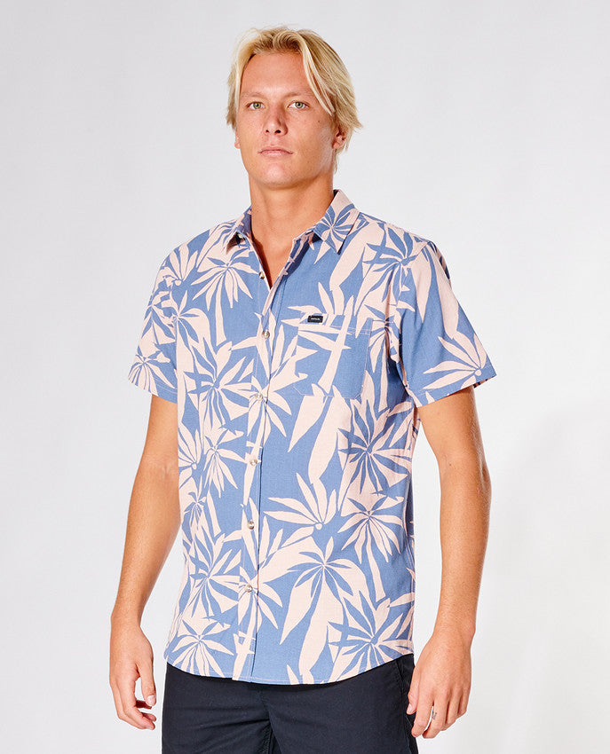 Rip Curl - barrel killa s/s shirt - blue gum