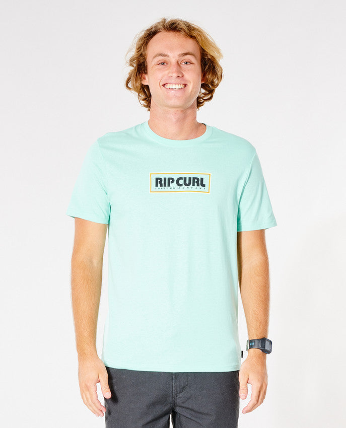 Rip Curl - big mumma icon tee - washed aqua