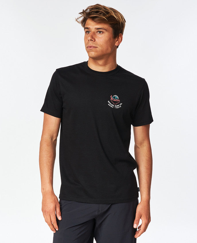 Rip Curl - desti animals tee - black