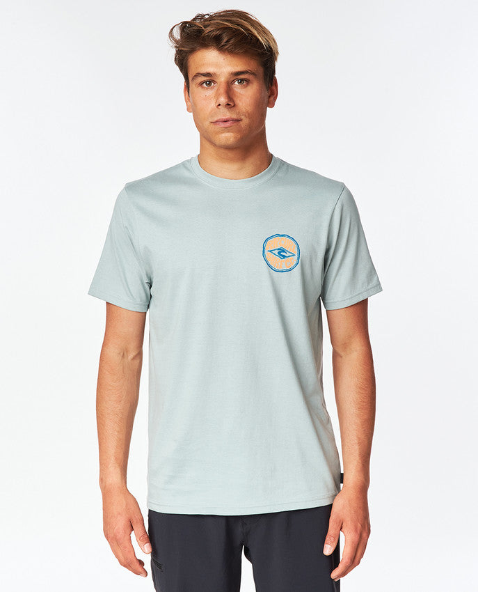Rip Curl - dams tee - vintage blue