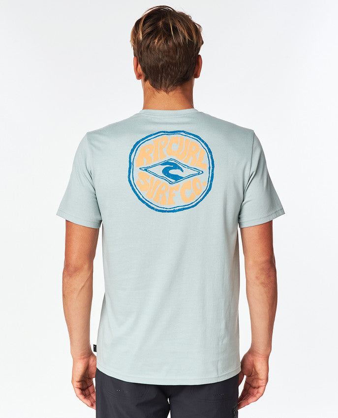 Rip Curl - dams tee - vintage blue