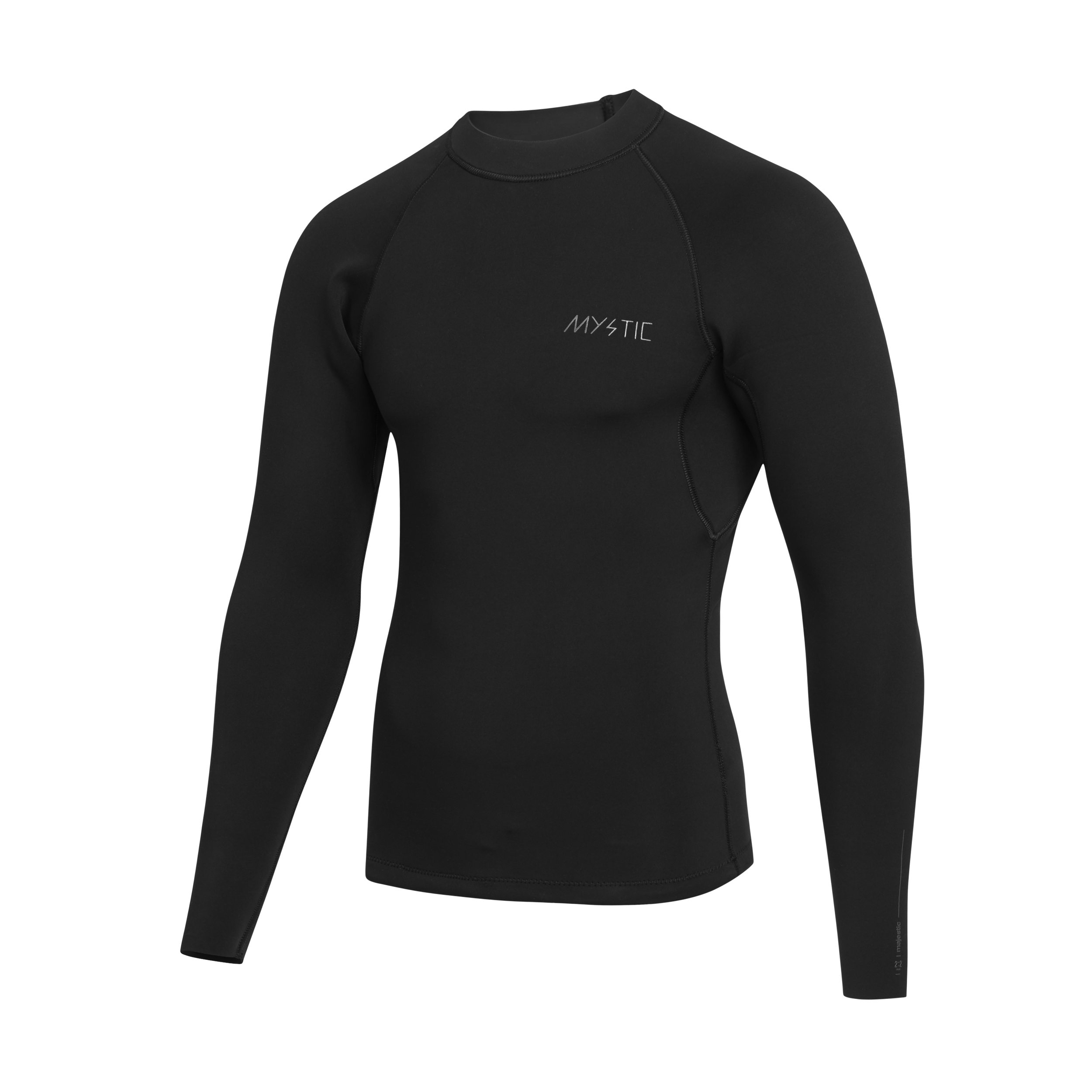 Mystic - Majestic Surf Top L/S 2mm - Black