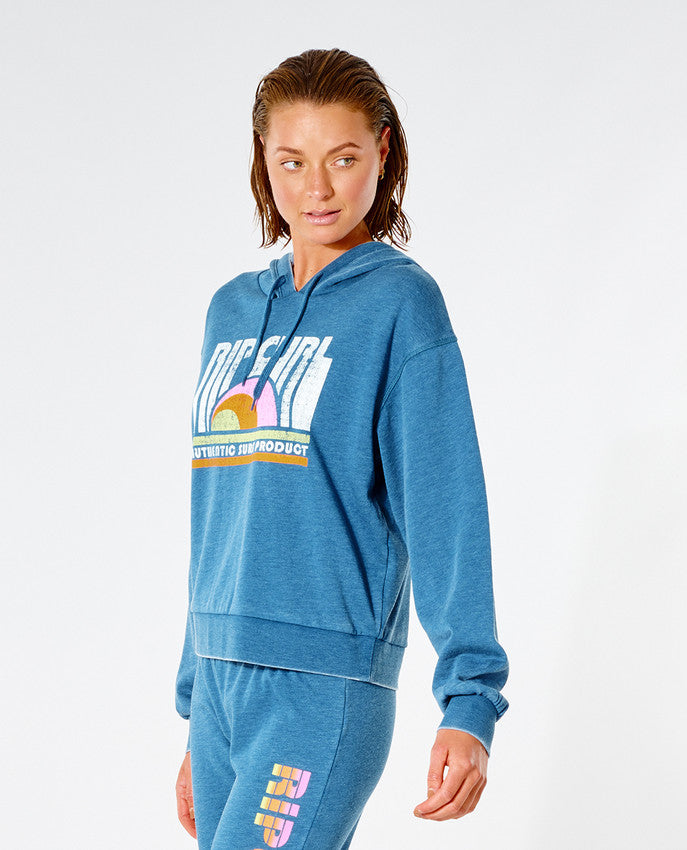 Rip Curl - wave shapers hood - dark teal