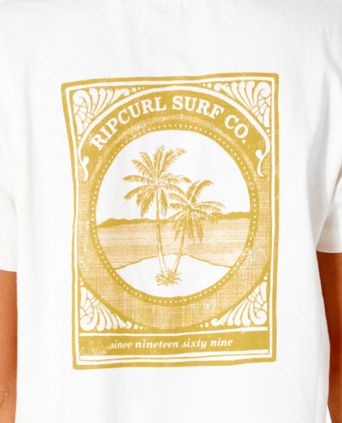 Rip Curl - the island crop tee - bone