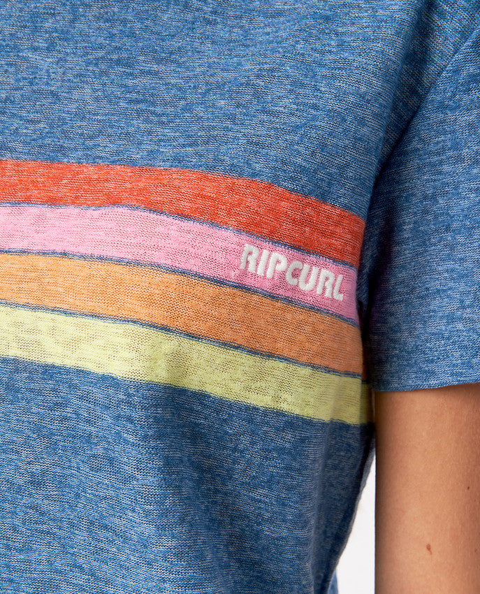 Rip Curl - wave shapers standard tee - dark teal