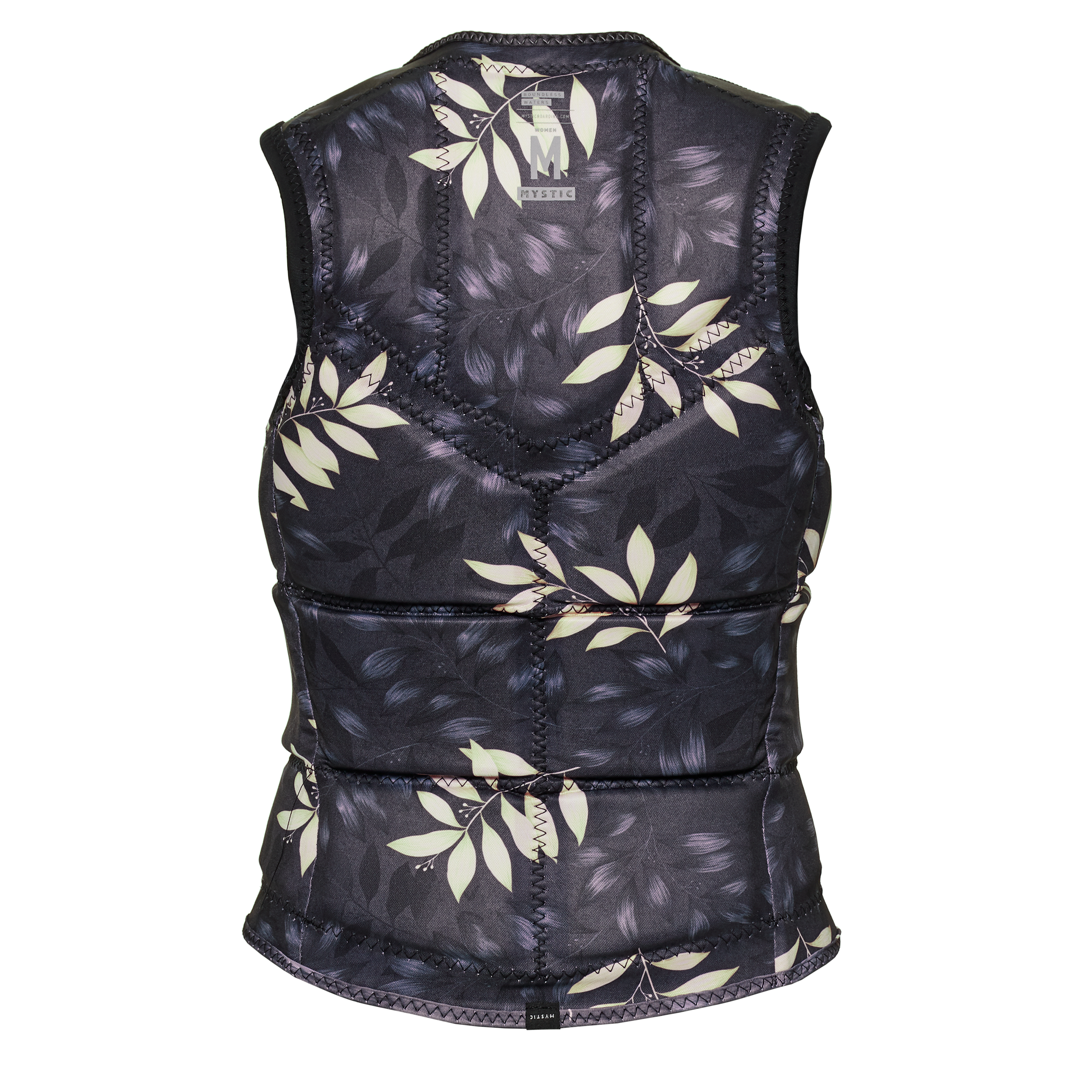 Mystic - Dazzled Impact Vest Fzip Wake Women - Black