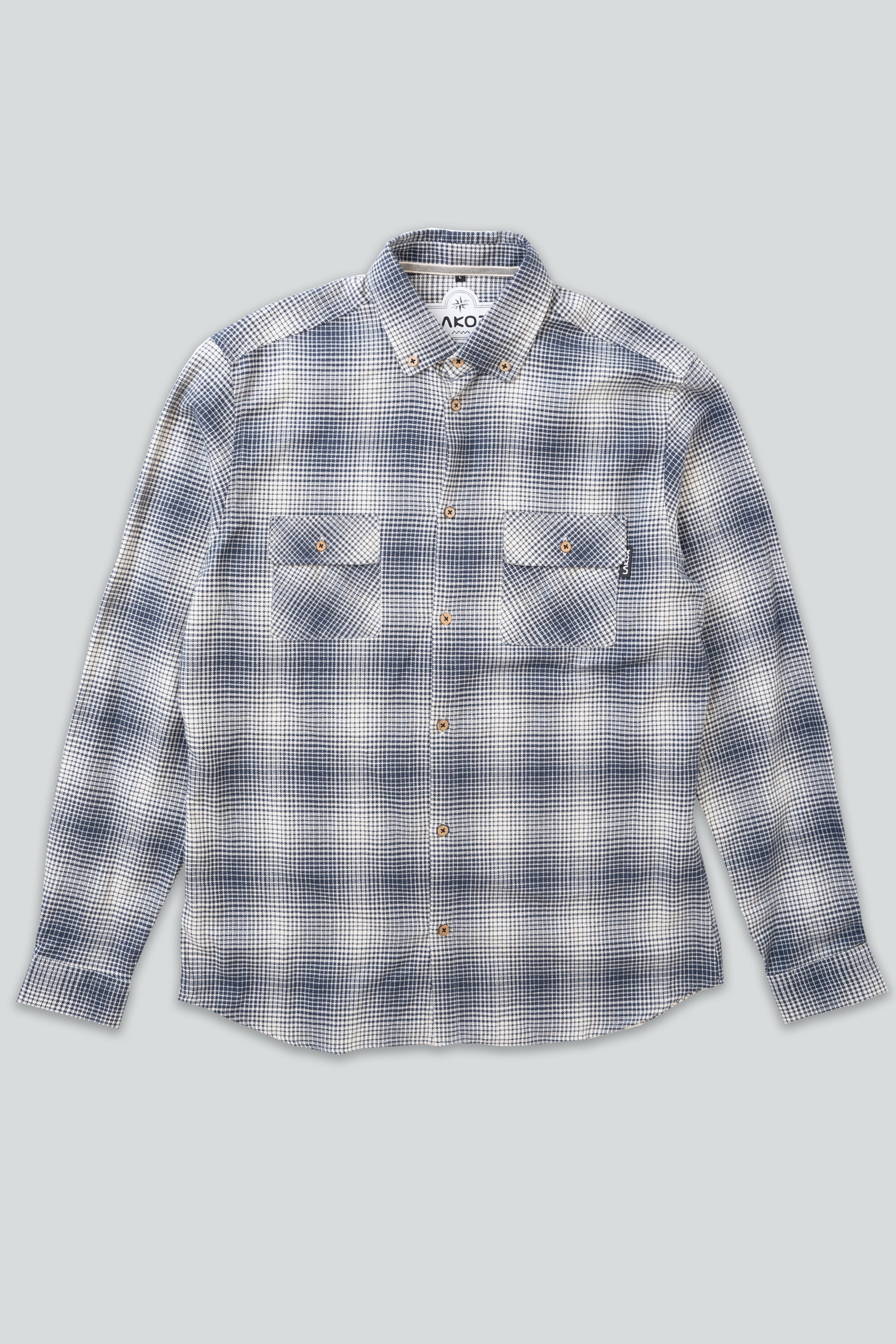 Lakor - Aztec Aamand Shirt Blue