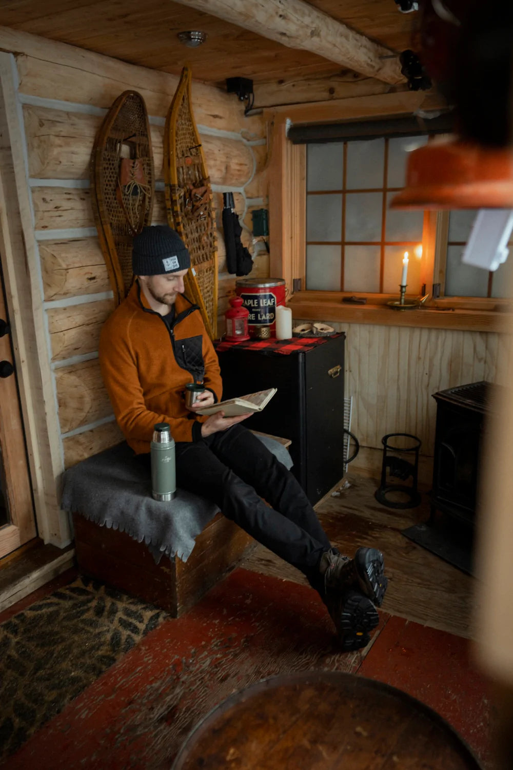 Lakor - Bonfire Fleece - Rust Jakke