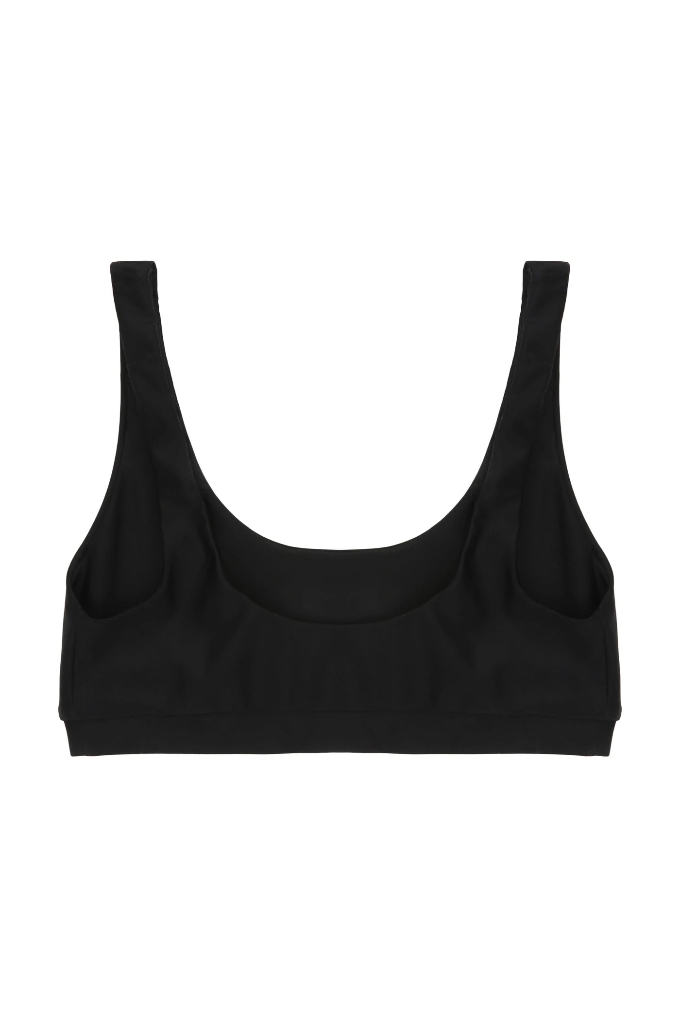 Copenhagen Cartel - Agung top Scoop-halsudskæring - Nero