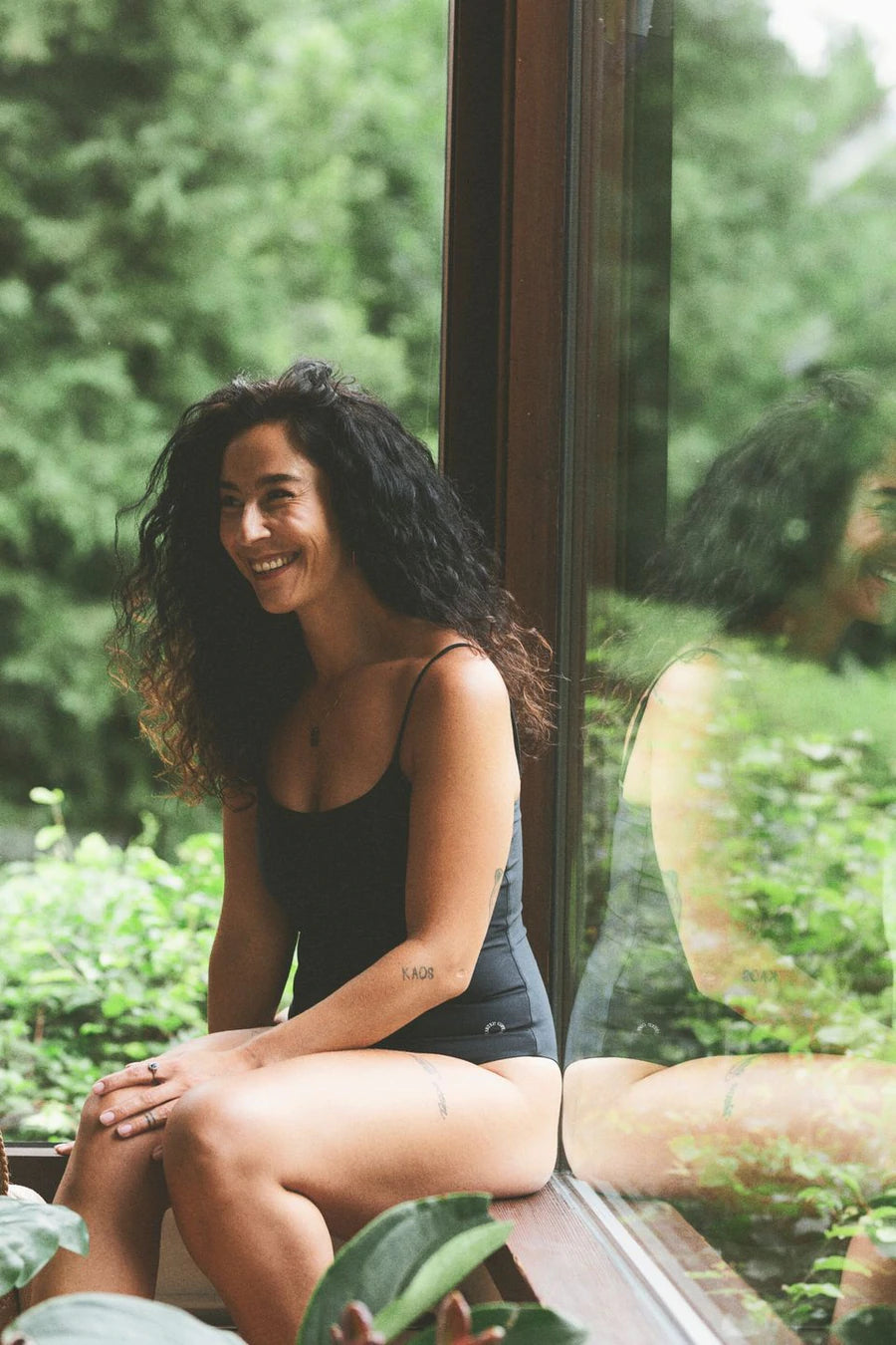 Copenhagen Cartel - Penida one-piece Scoop-halsudskæring - Nero