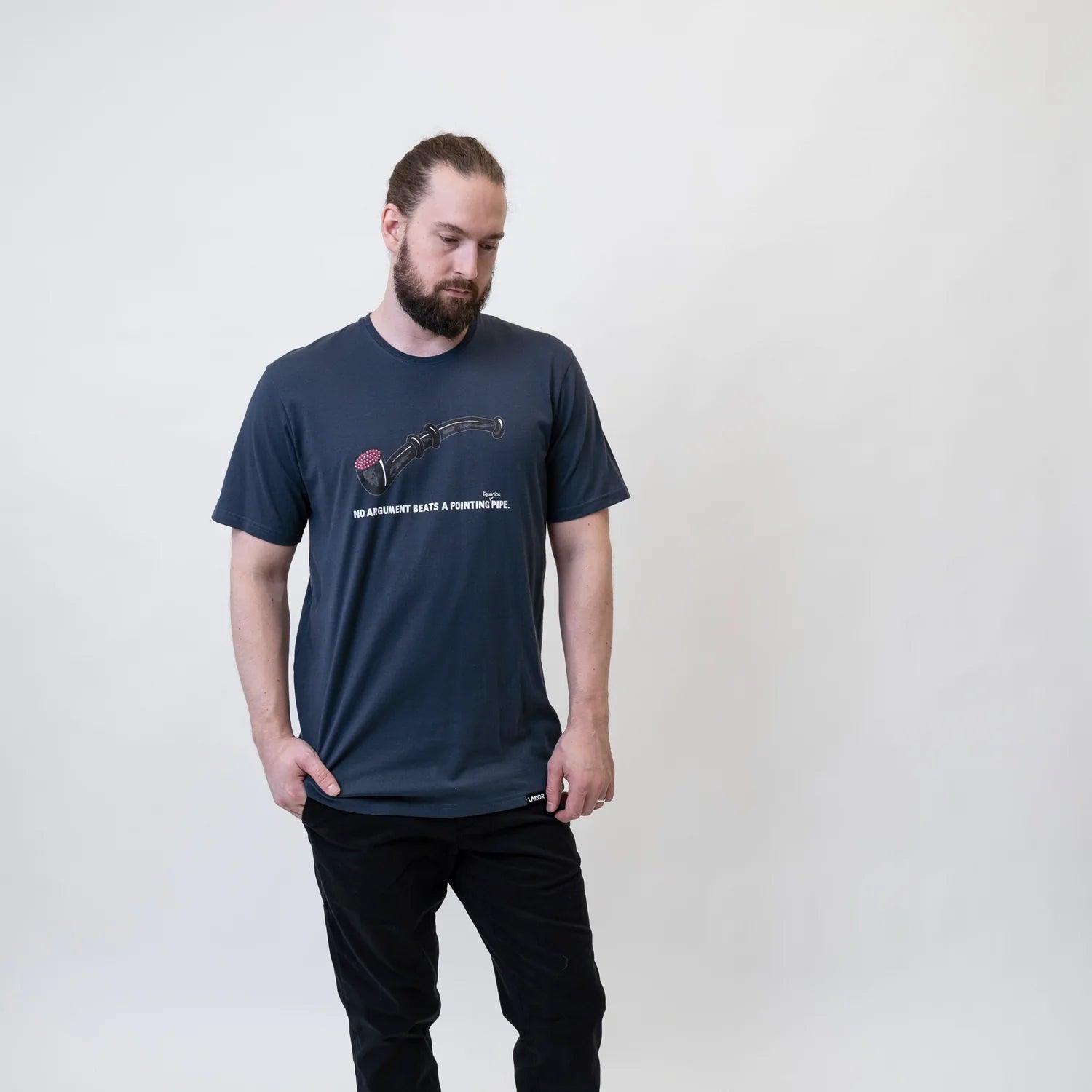 Lakor - Lakridspibe Tee (blue night) T-shirt