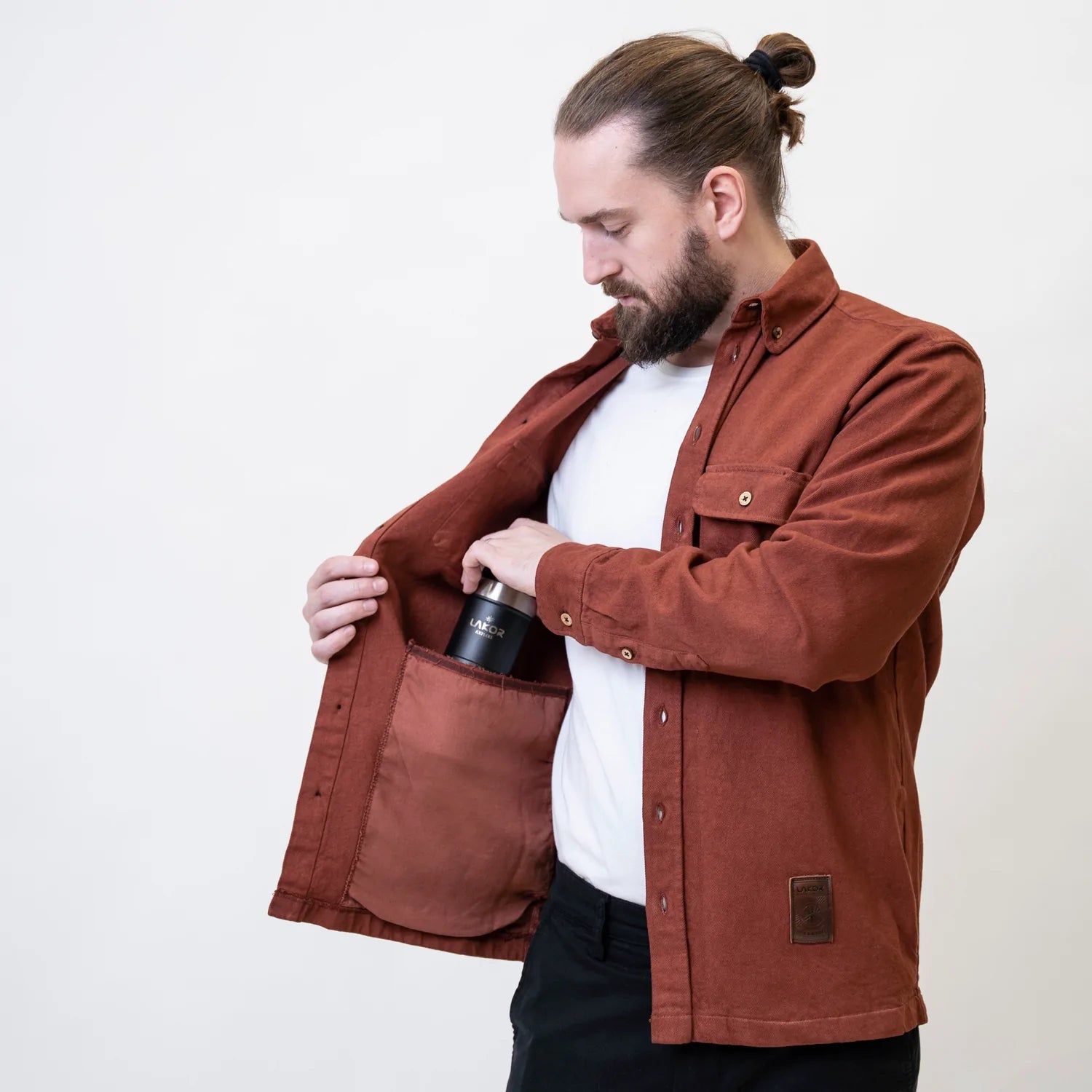 Lakor - Knokkel - Redbrown Skjorte