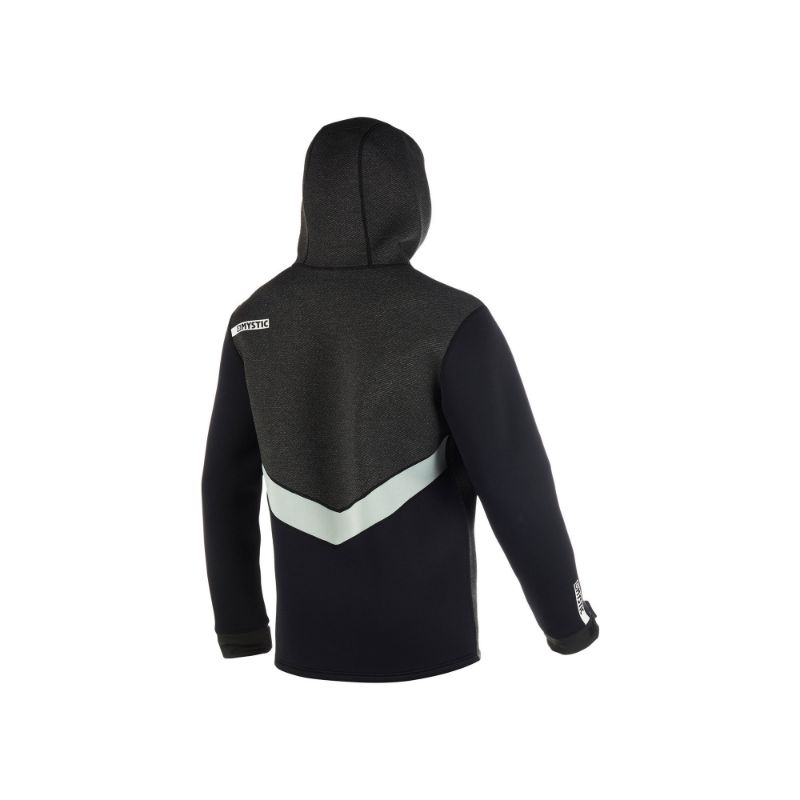 MYSTIC Voltage Neopren jakke/hoodie Sort/Grå