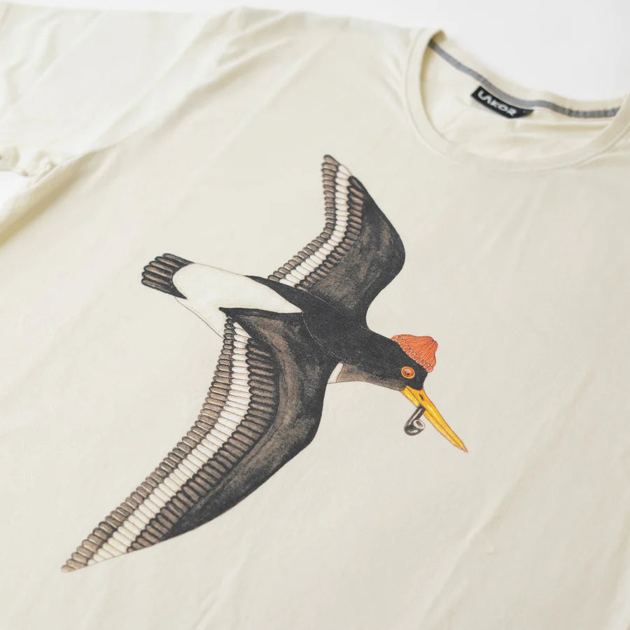 Lakor - Oystercatcher - Off White T-shirt