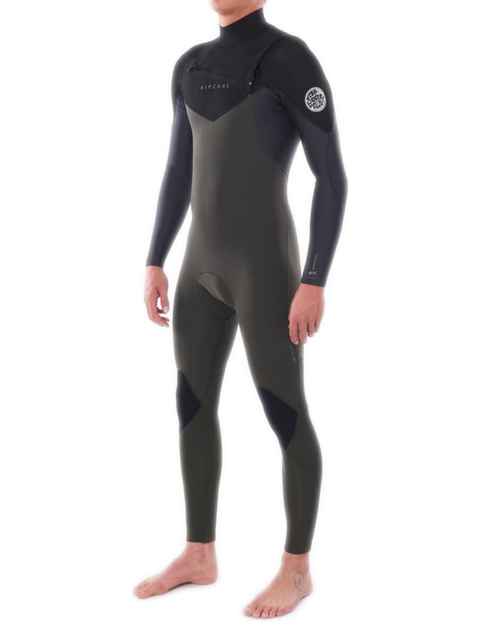 Rip Curl Dawn Patrol Dark green 4/3 Chest Zip Våddragt