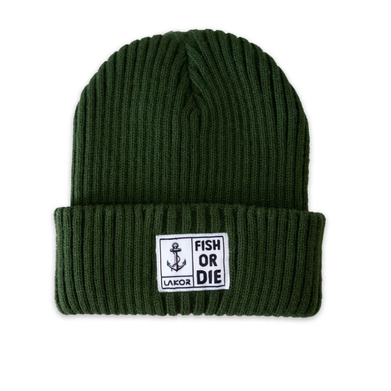 Lakor -Skagen Beanie (hue) Army green