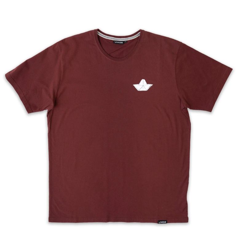 Lakor - Paperboat T-shirt madder brown
