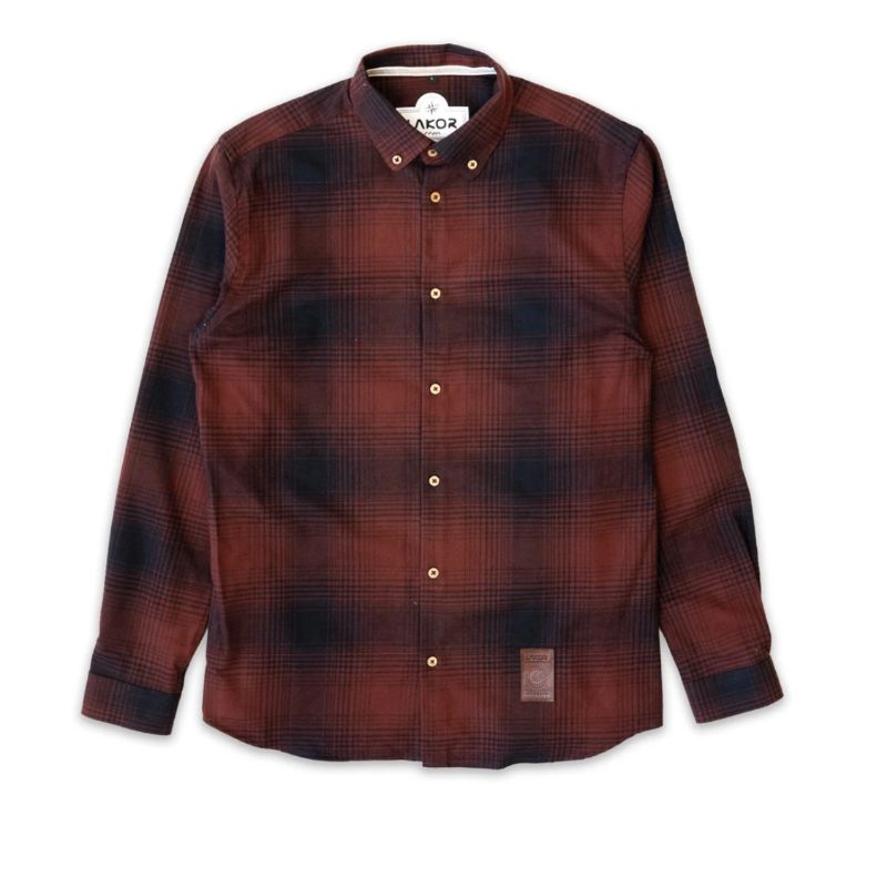 Lakor - Inca Unna Shirt Rum Raisin/Black