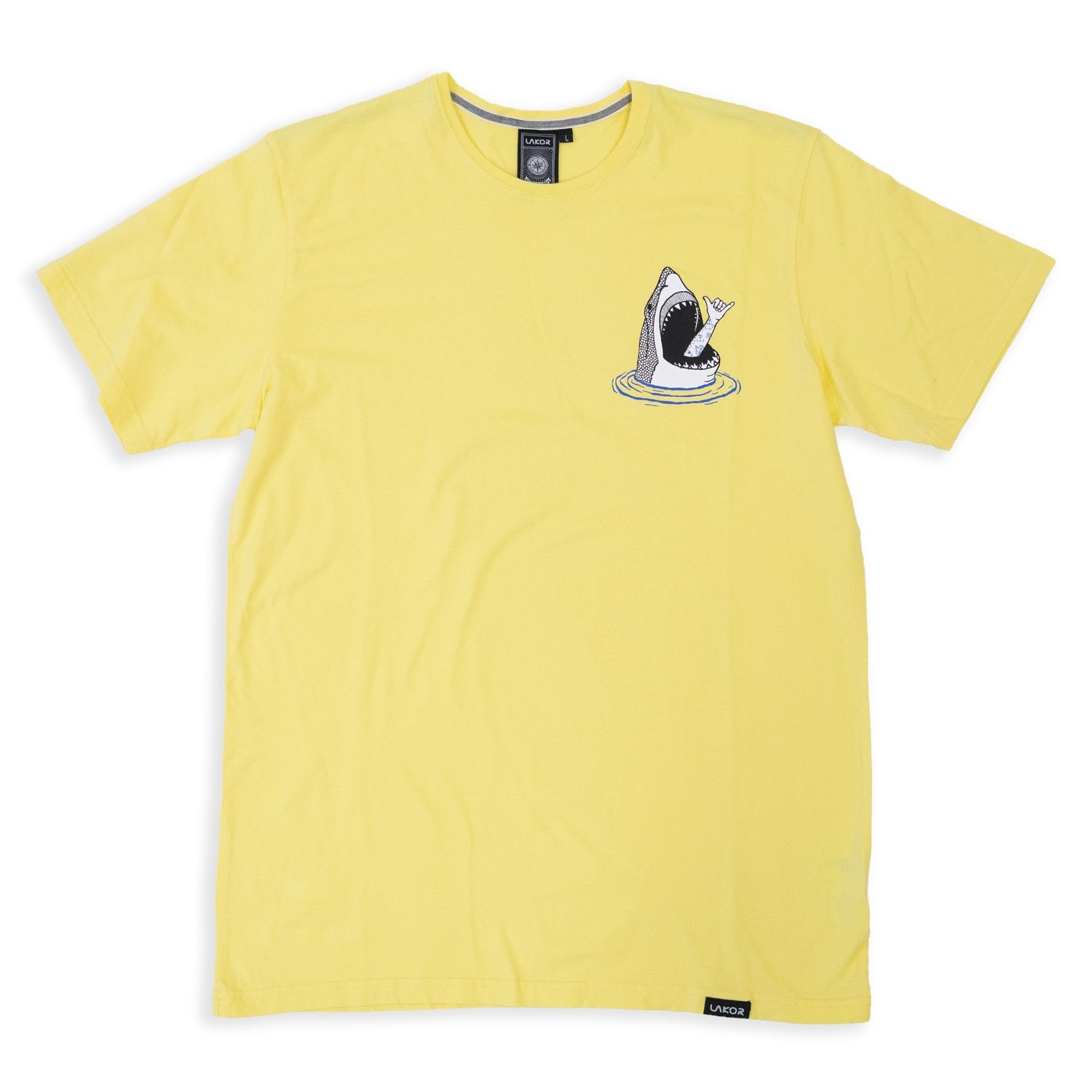 Lakor - shark shaka chest T-shirt