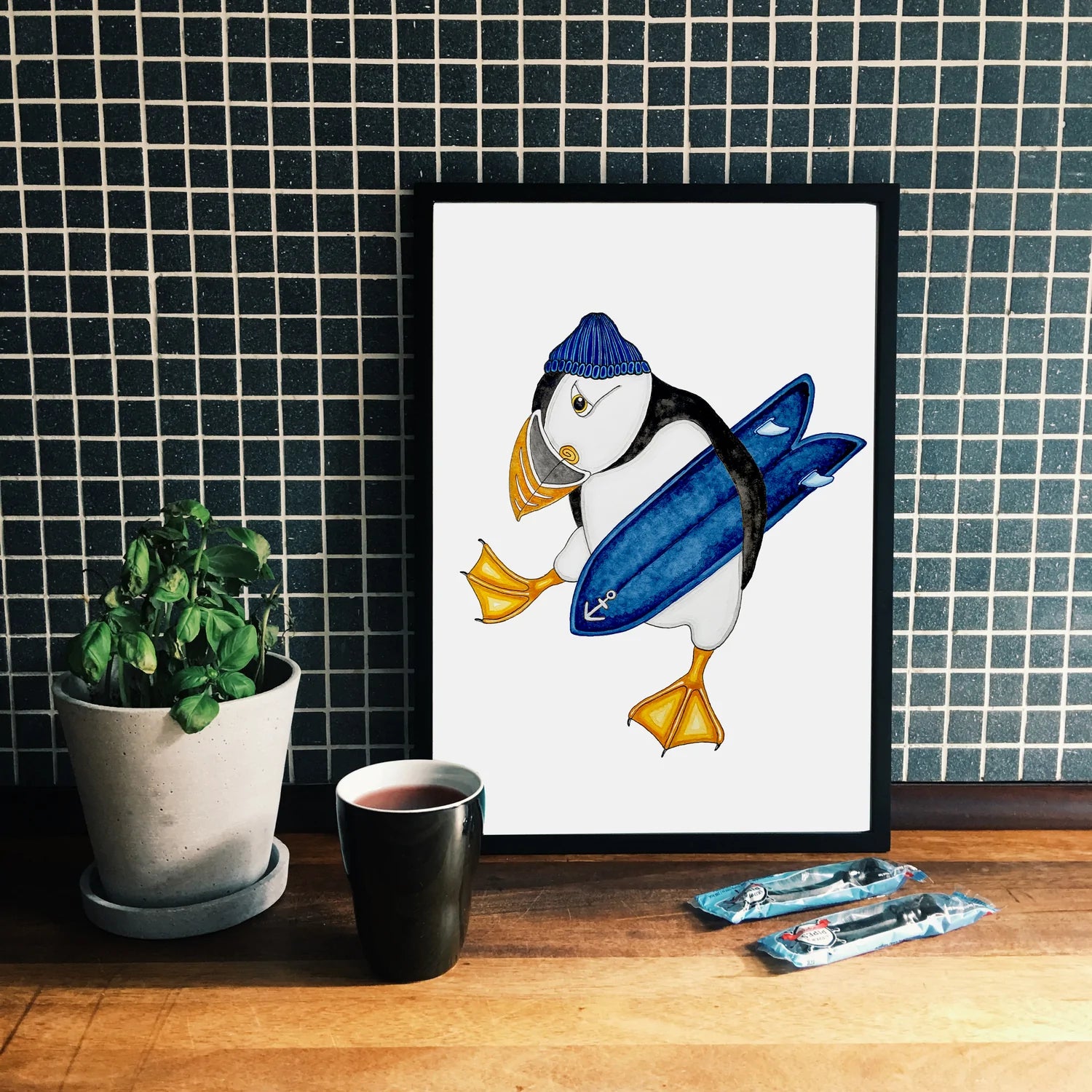 Lakor - surf's up plakat