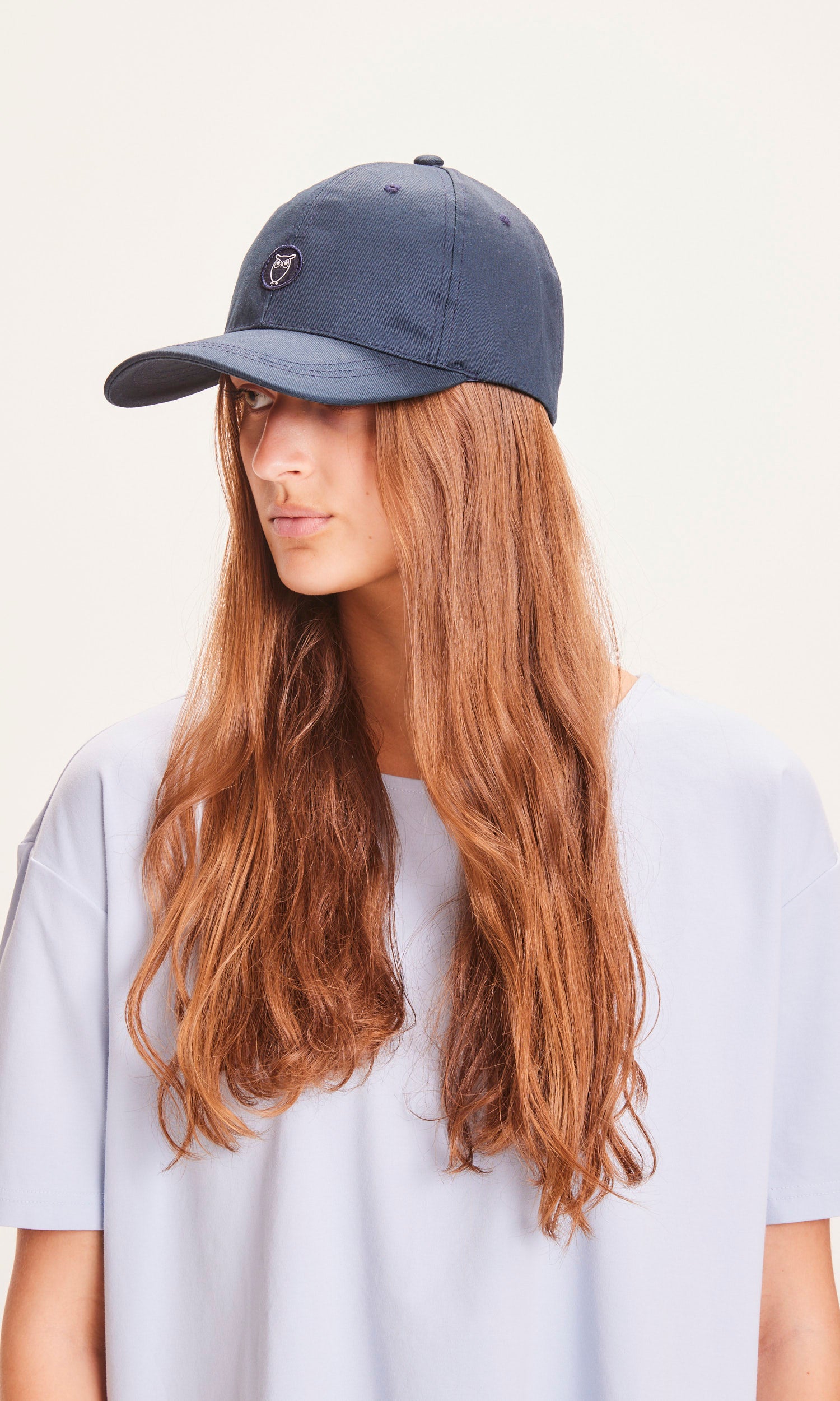 KnowledgeCotton Apparel - PACIFIC twill cap - GOTS/Vegan Eclipse