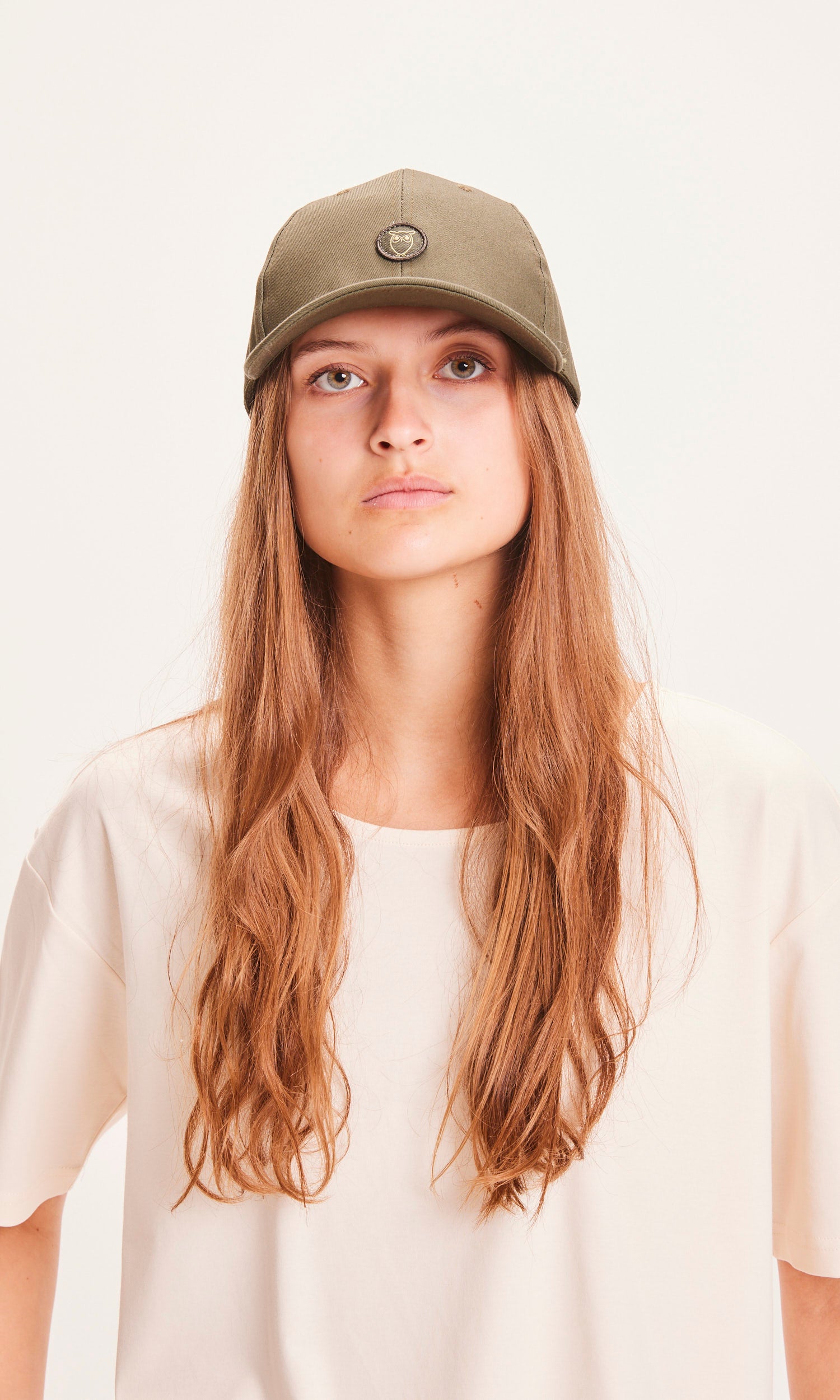 KnowledgeCotton Apparel - PACIFIC twill cap - GOTS/Vegan Forrest Night