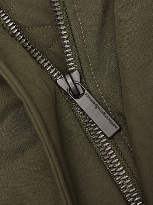 KnowledgeCotton Apparel - Long soft shell jacket CLIMATE SHELL™ - GRS/Vegan