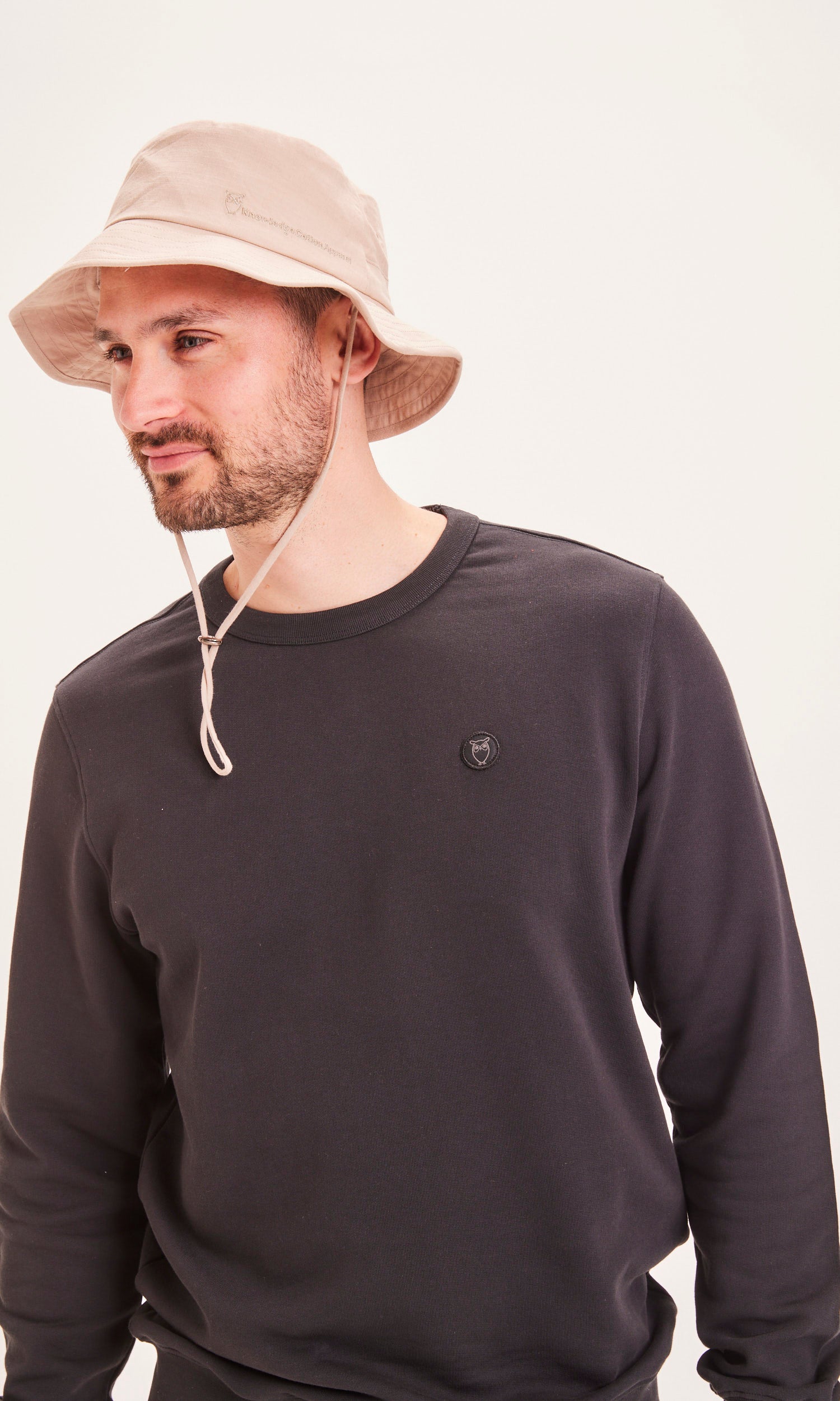 KnowledgeCotton Apparel Safari bucket rib stop hat - GOTS/Vegan