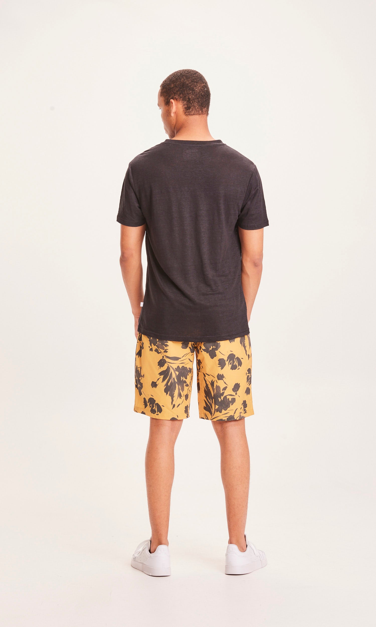 SEA flower printed shorts - GRS/Vegan
