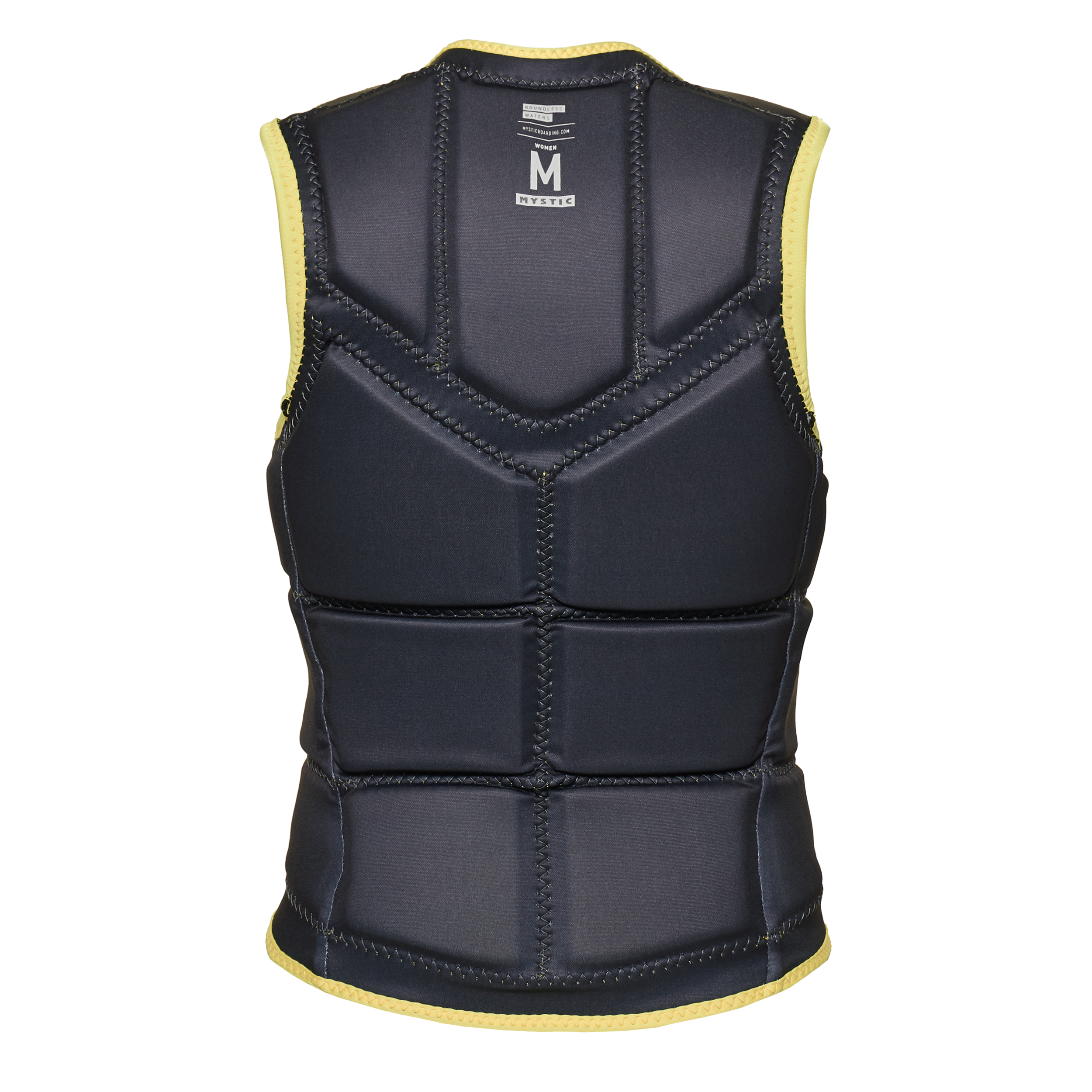 Mystic - Star Impact Vest Fzip Wake Women - Pastel Yellow