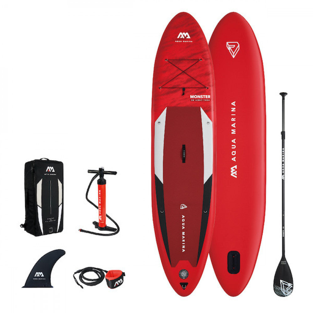 Aqua marina monster 12'0 2021 oppustelig allround sup (390 L) - komplet pakke