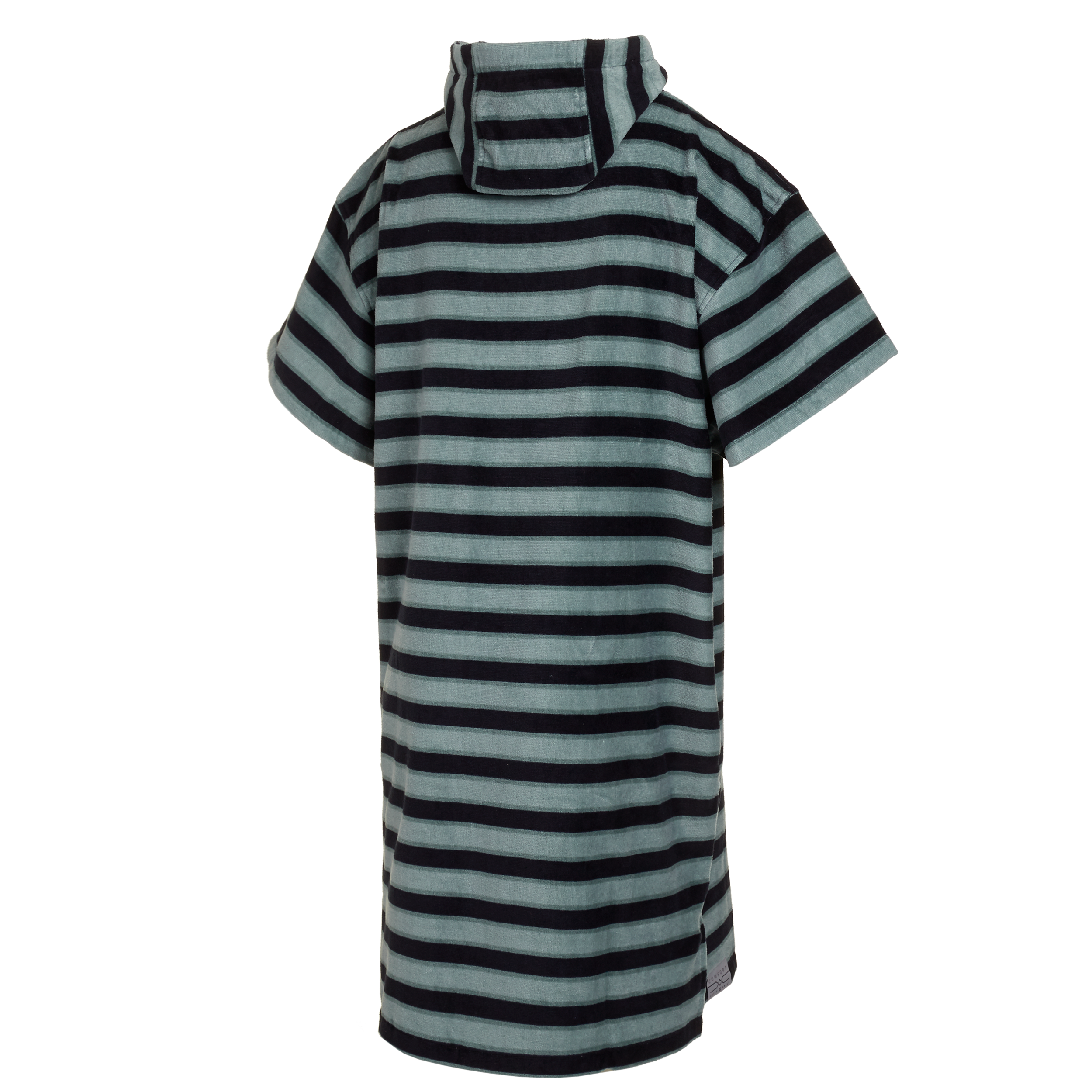 Mystic - Poncho Velours AOP - Grey Blue