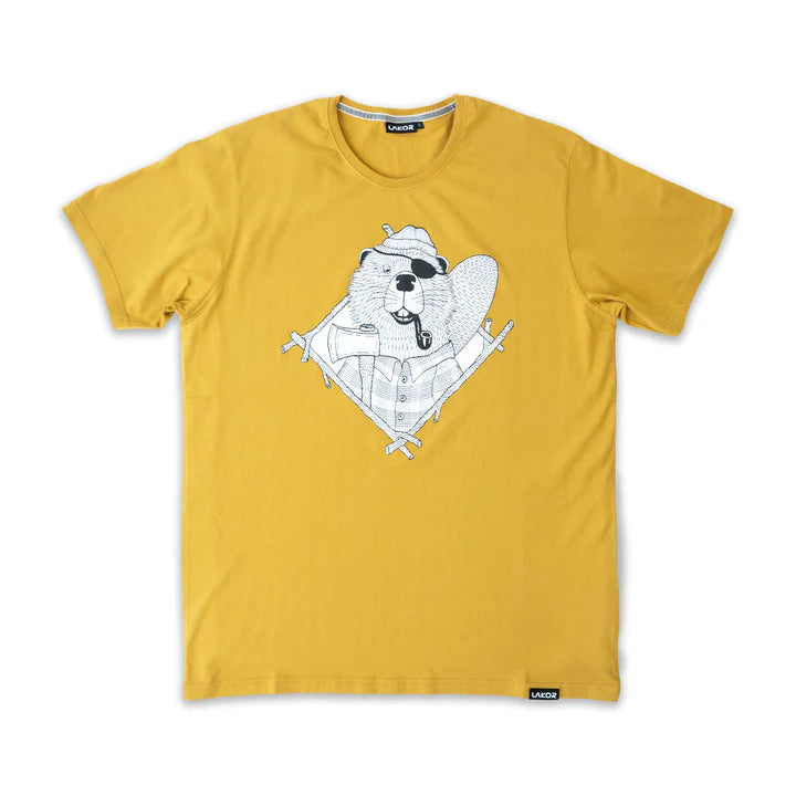 Lakor - Beaver - Mustard T-shirt