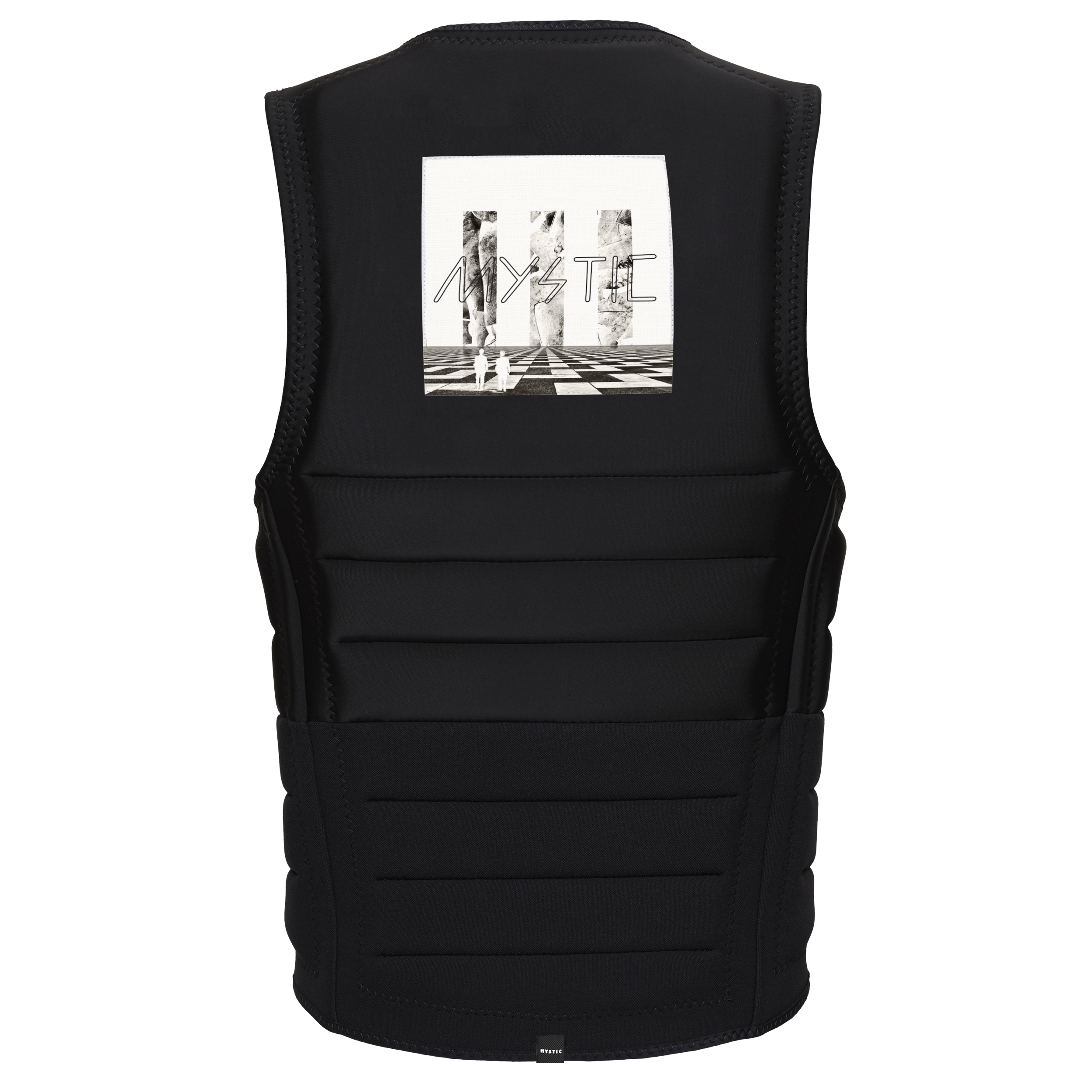 Mystic - The Dom Impact Vest Fzip Wake - Black