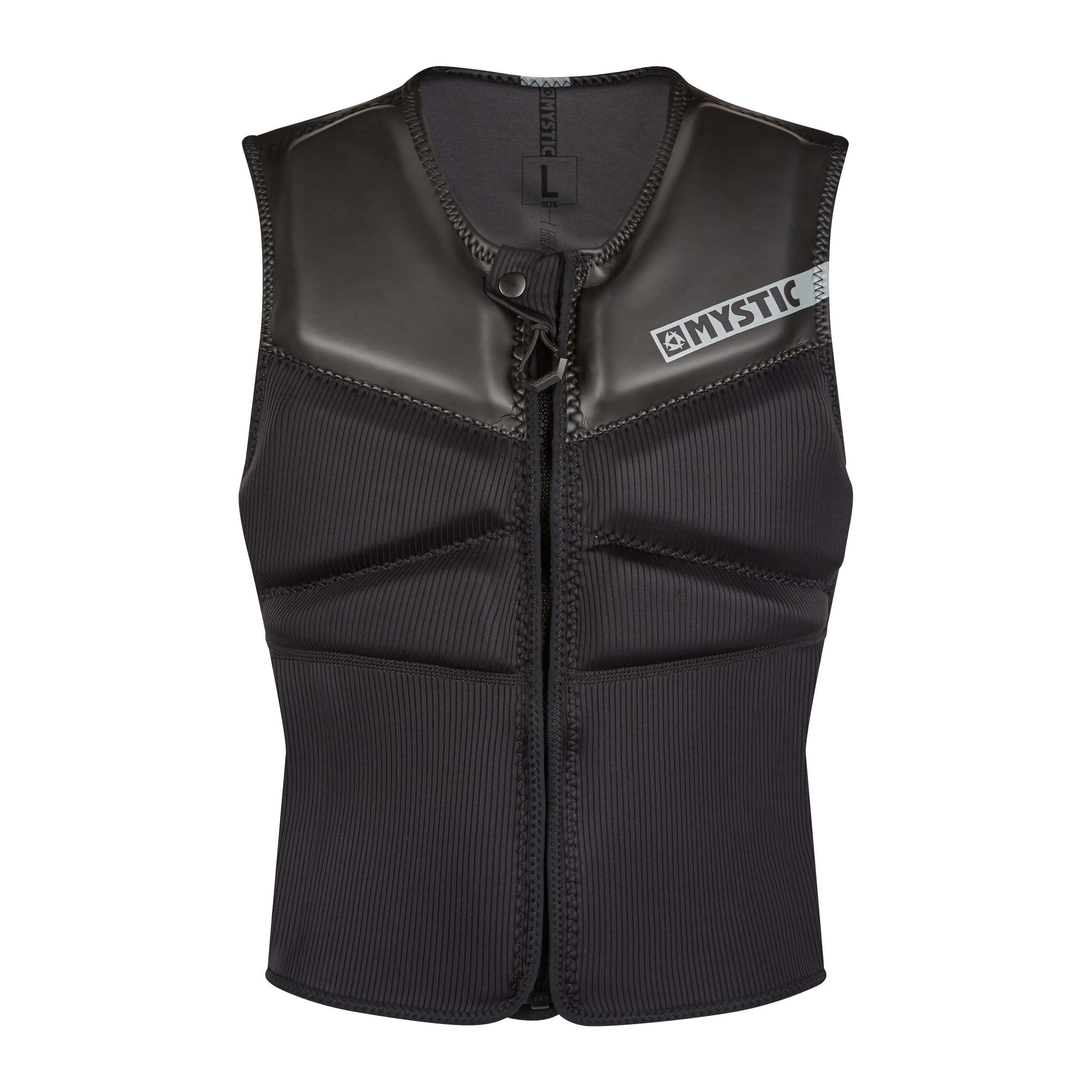 Mystic - Block Impact Vest Fzip Kite - Black