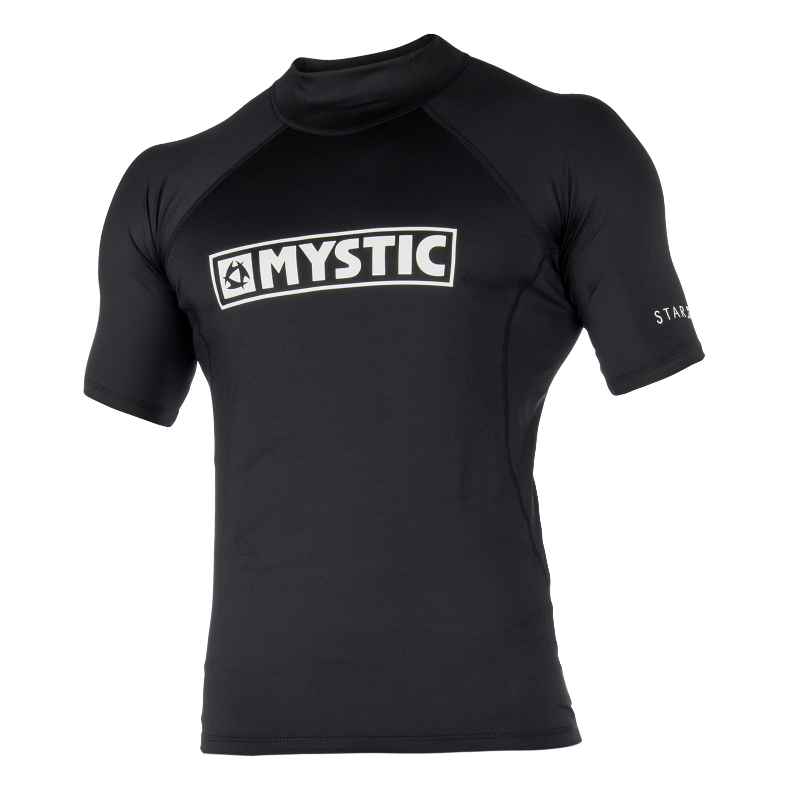 Mystic - Star S/S Rashvest Junior - Black