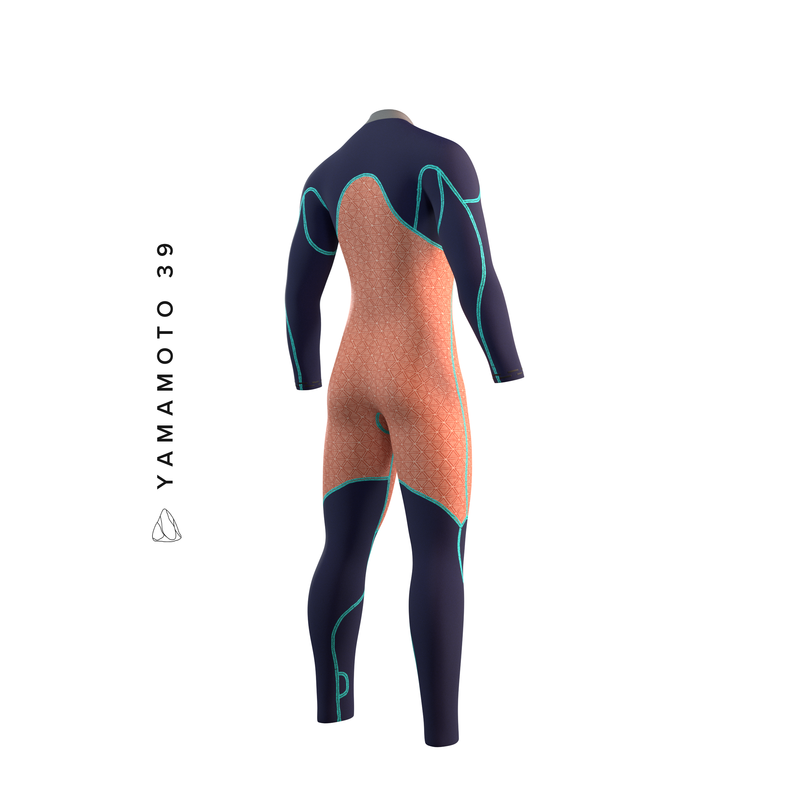 Mystic - Majestic Fullsuit 5/4mm Fzip - Navy