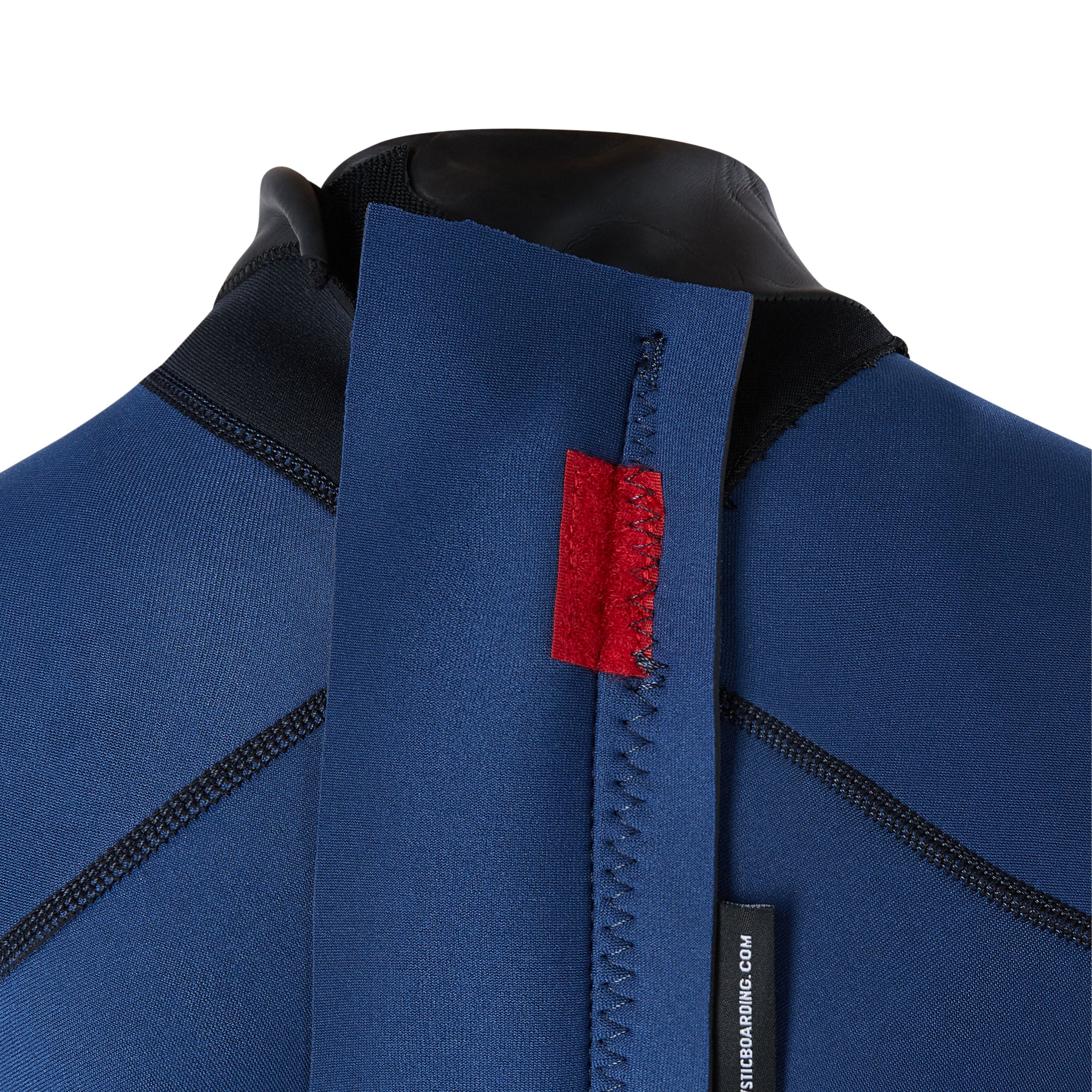 Mystic - Star Fullsuit 3/2mm Bzip Flatlock Junior - Night Blue